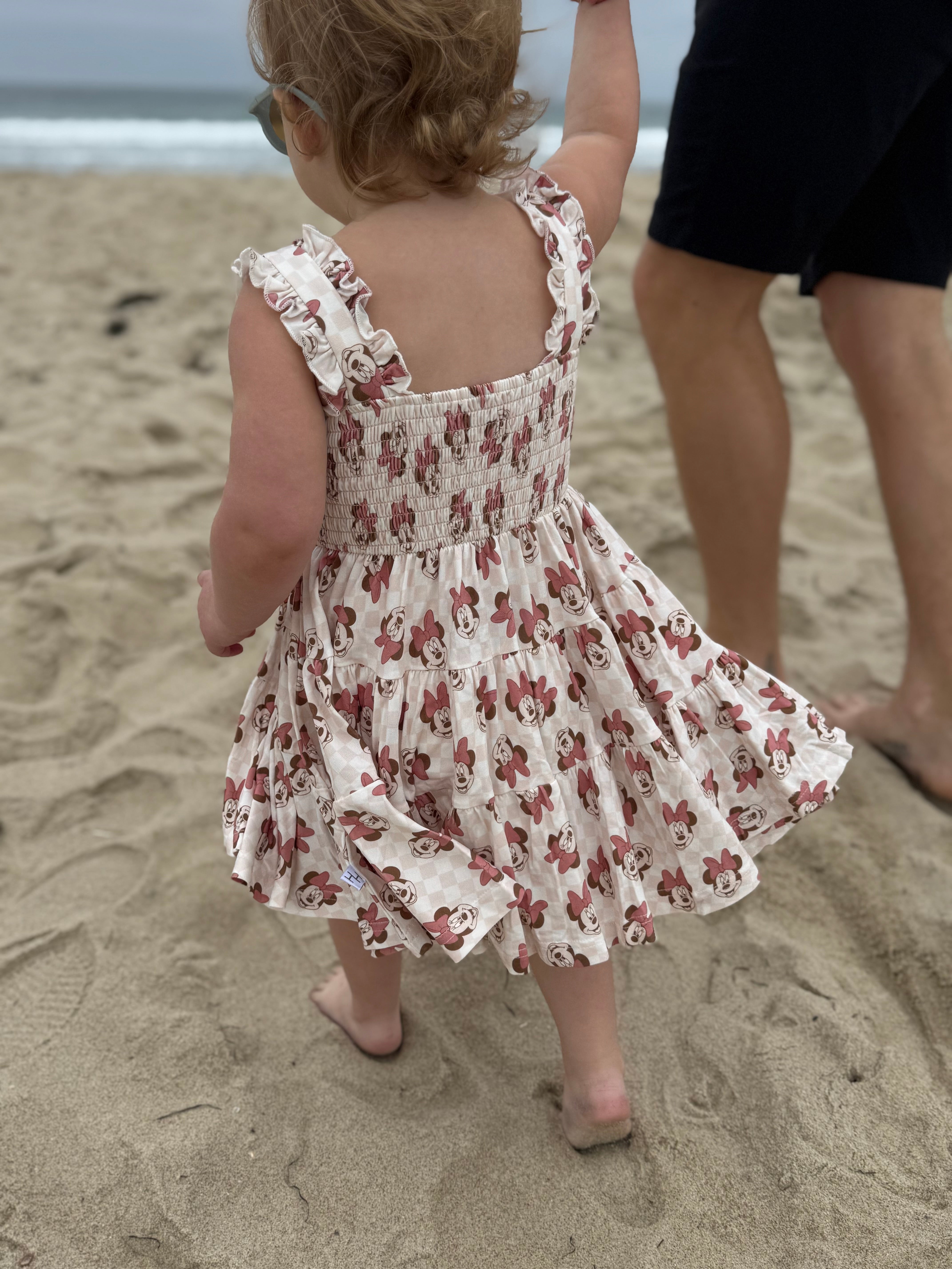 Vintage Minnie Shirred Dress