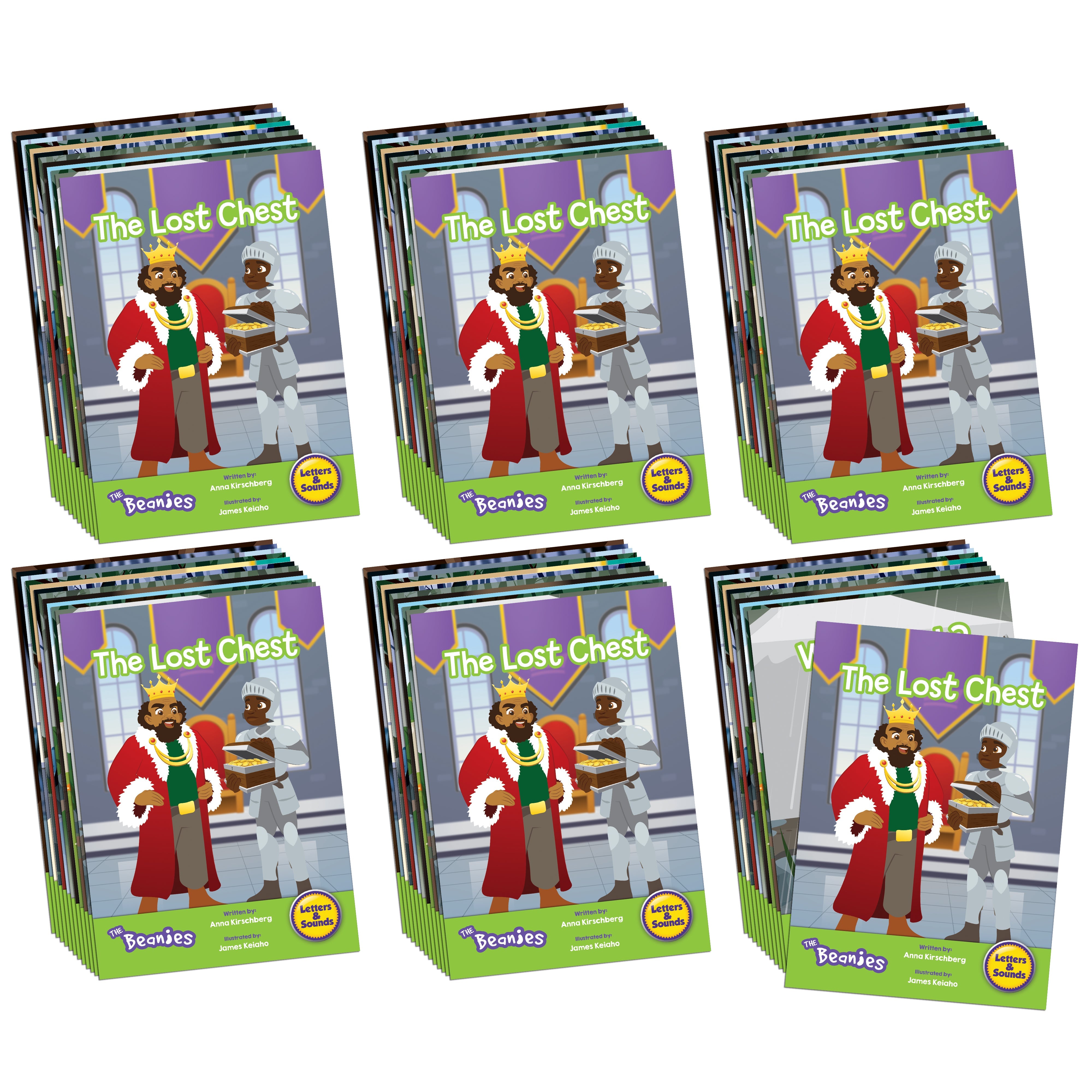 The Beanies - Hilo Set 1 Decodable Readers - Phase 4 - 6 Pack