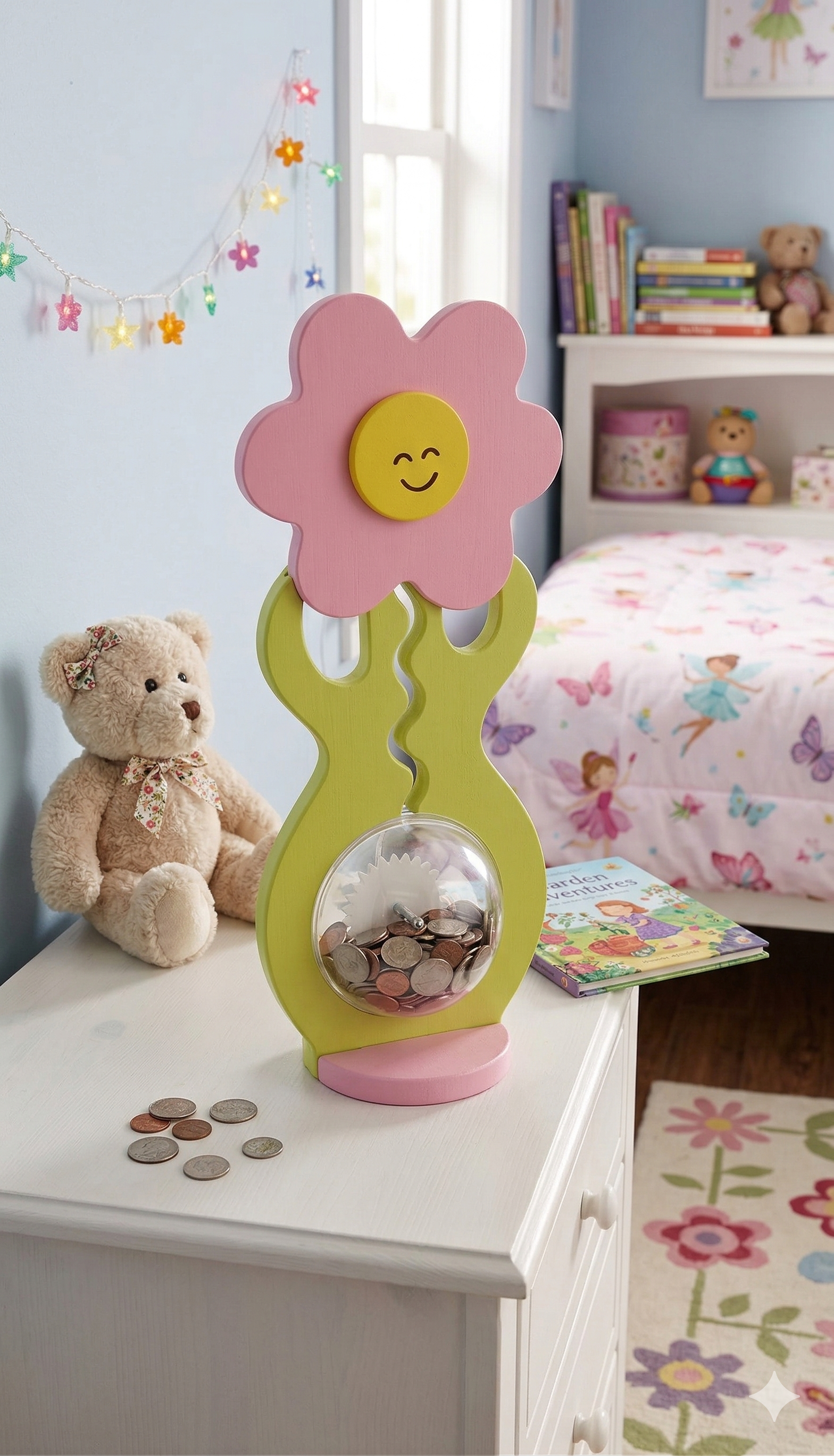 20" Pink Flower