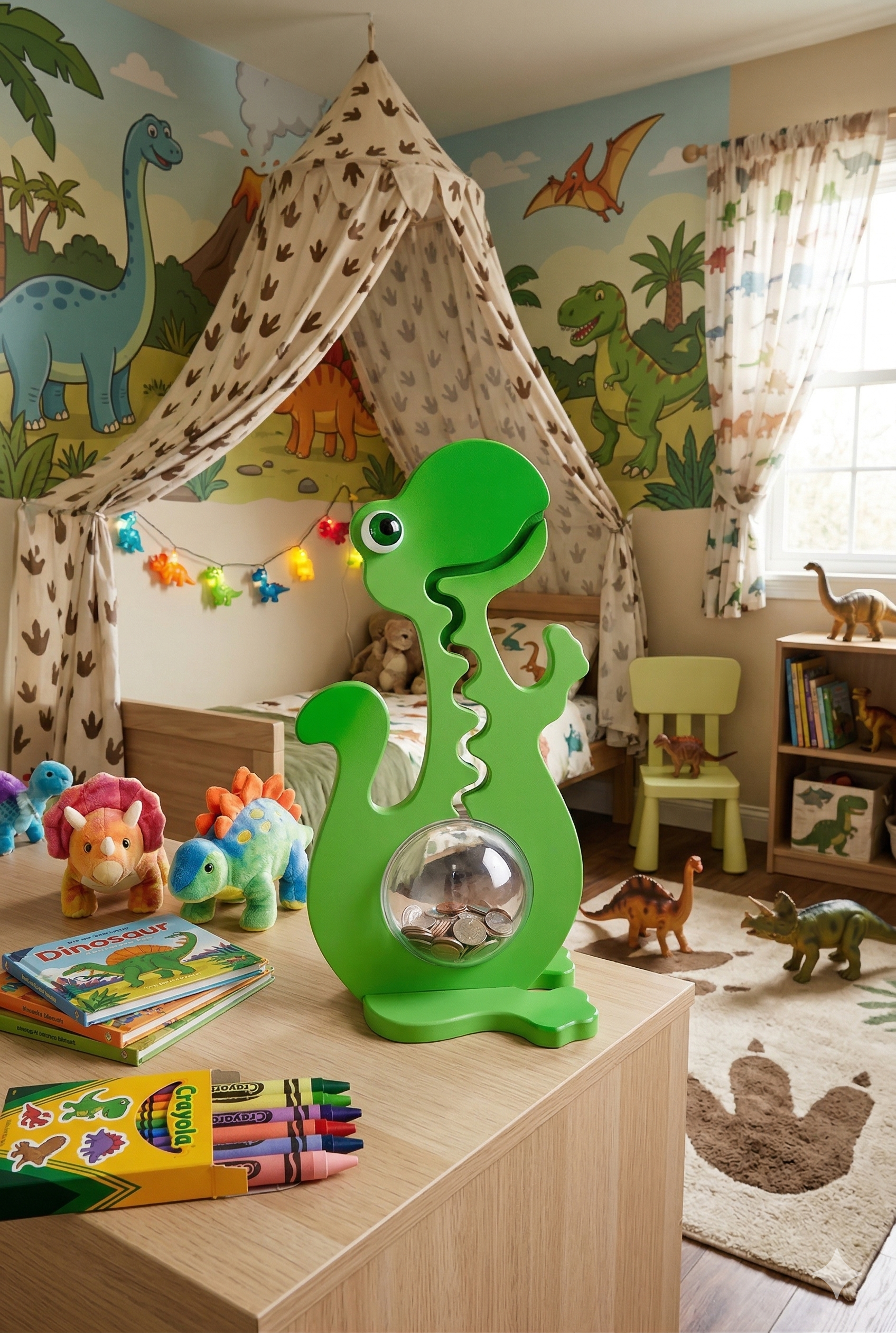 23" Green Dinosaur