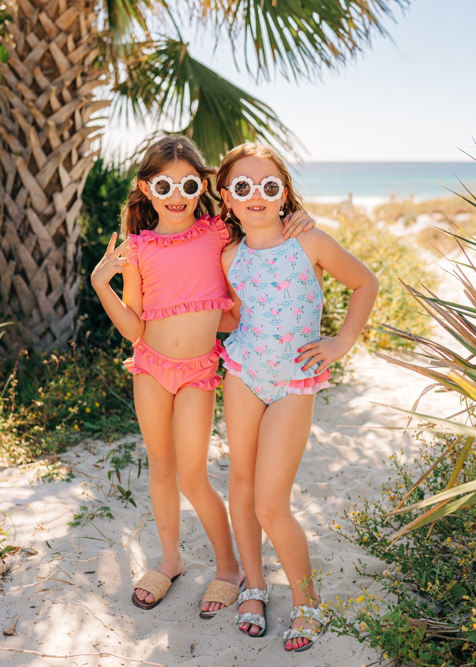 Flamingo Pink Elsie Bikini