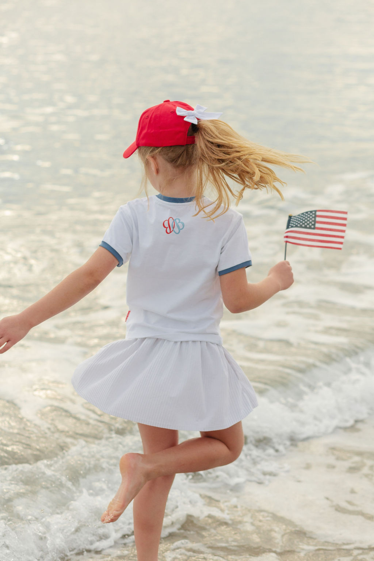 Beach Patrol Bow Baseball Hat (baby, Youth)