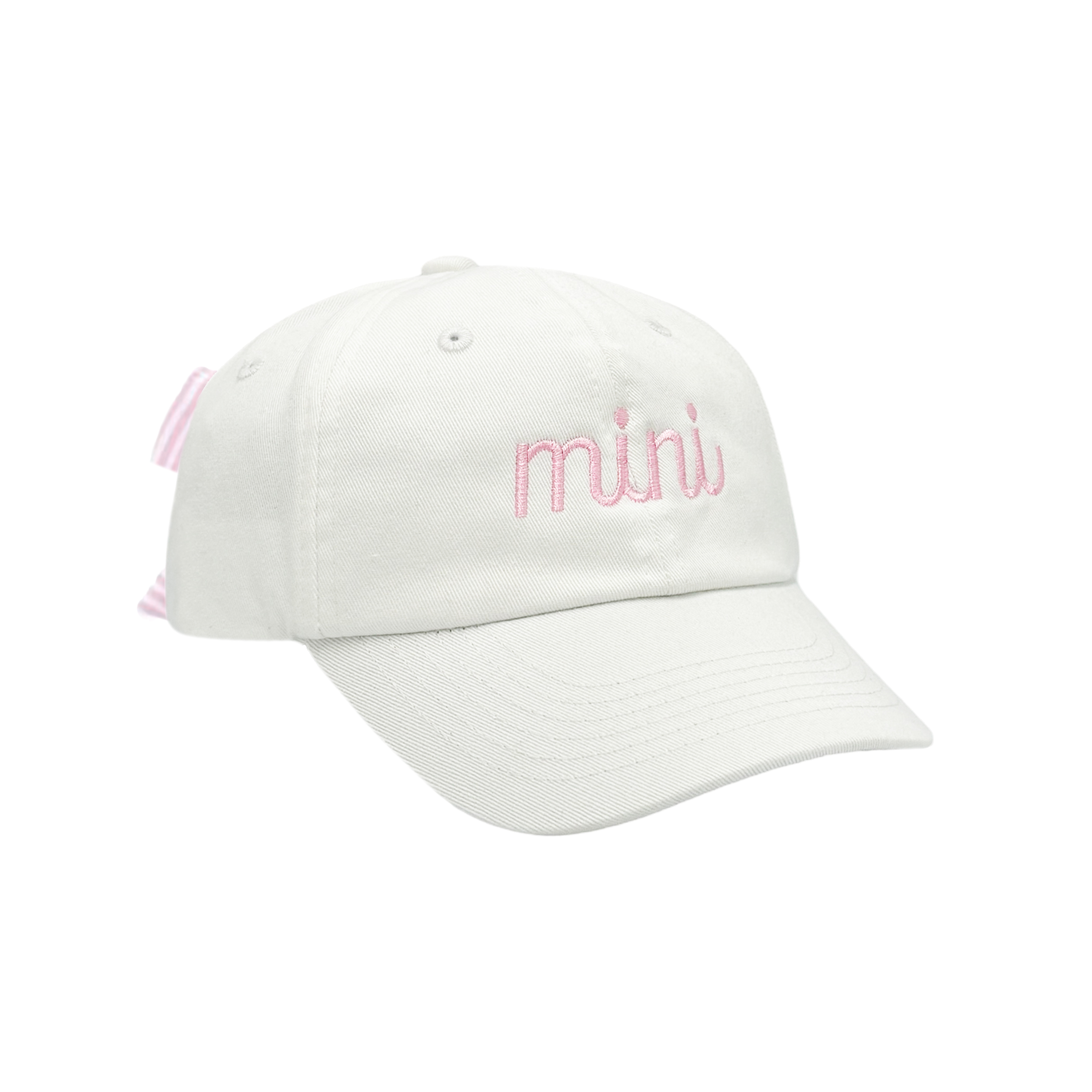 Mama & Mini Bow Baseball Hat Set (baby & Adult, Youth & Adult)