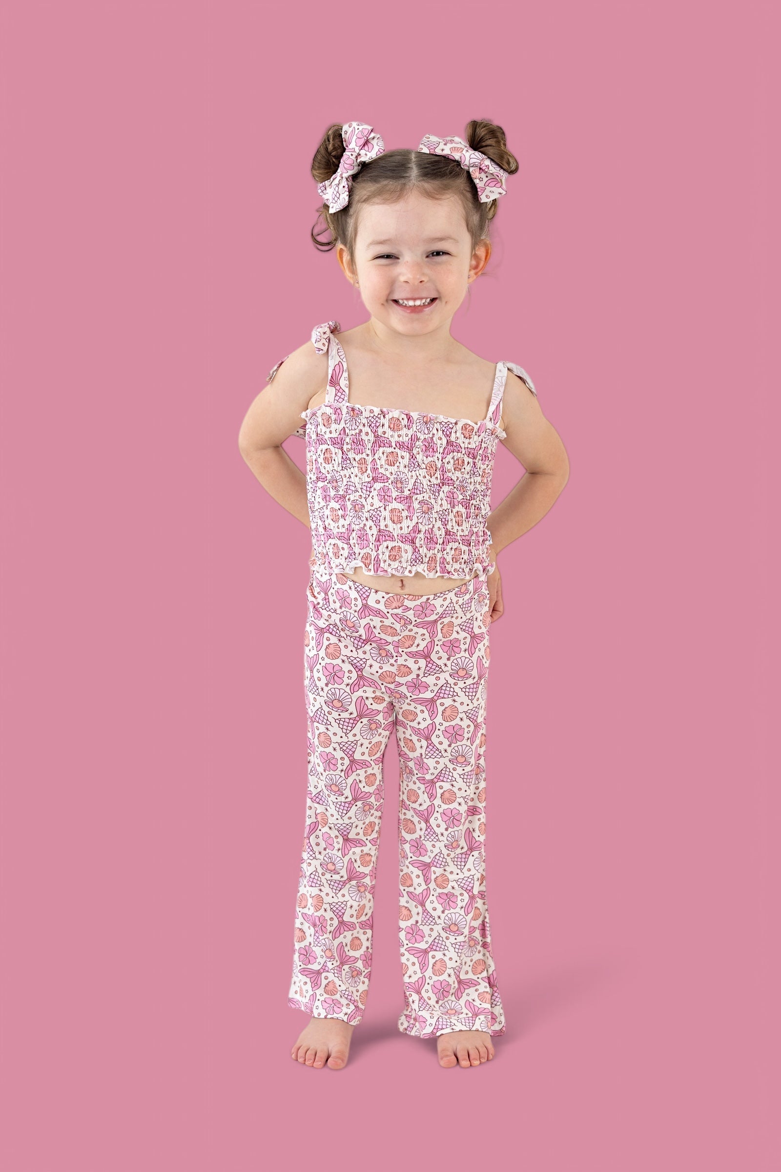 Magical Mermaid Dream Smocked Flare Set