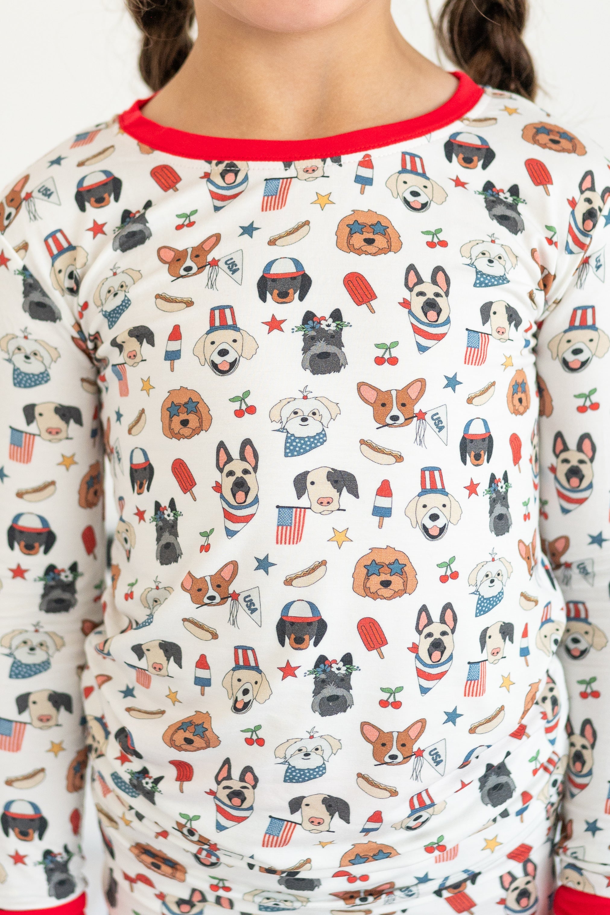 Freedom Dogs (long Sleeve Pj)