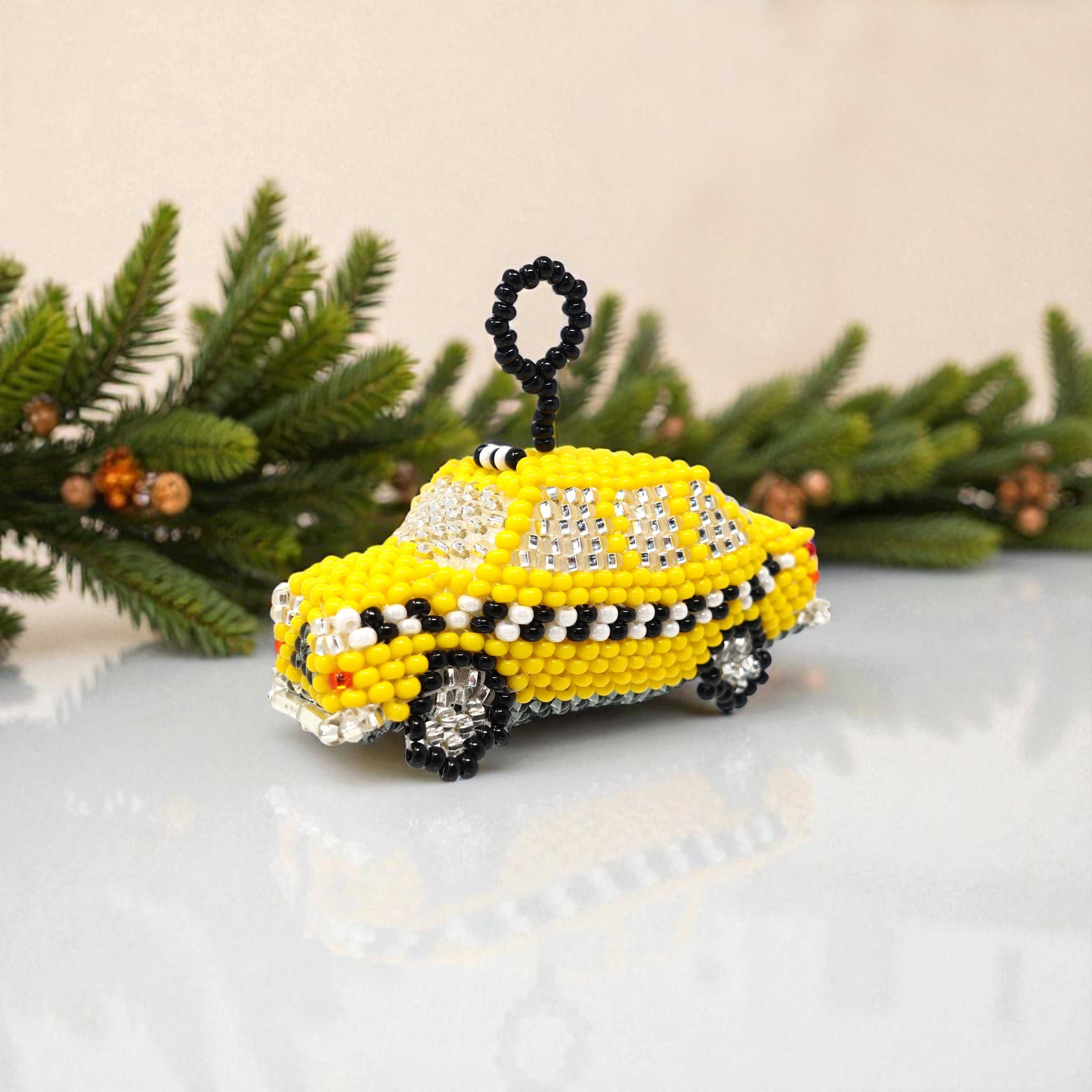 Nyc Yellow Taxi Ornament