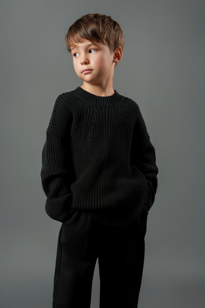 Organic Cotton Knit Sweater