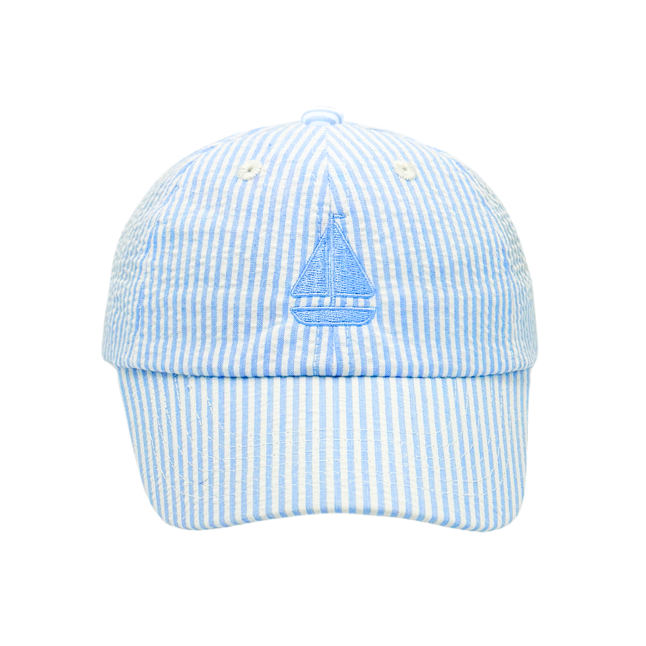 Blue Sailboat Baseball Hat (baby/toddler, Youth)