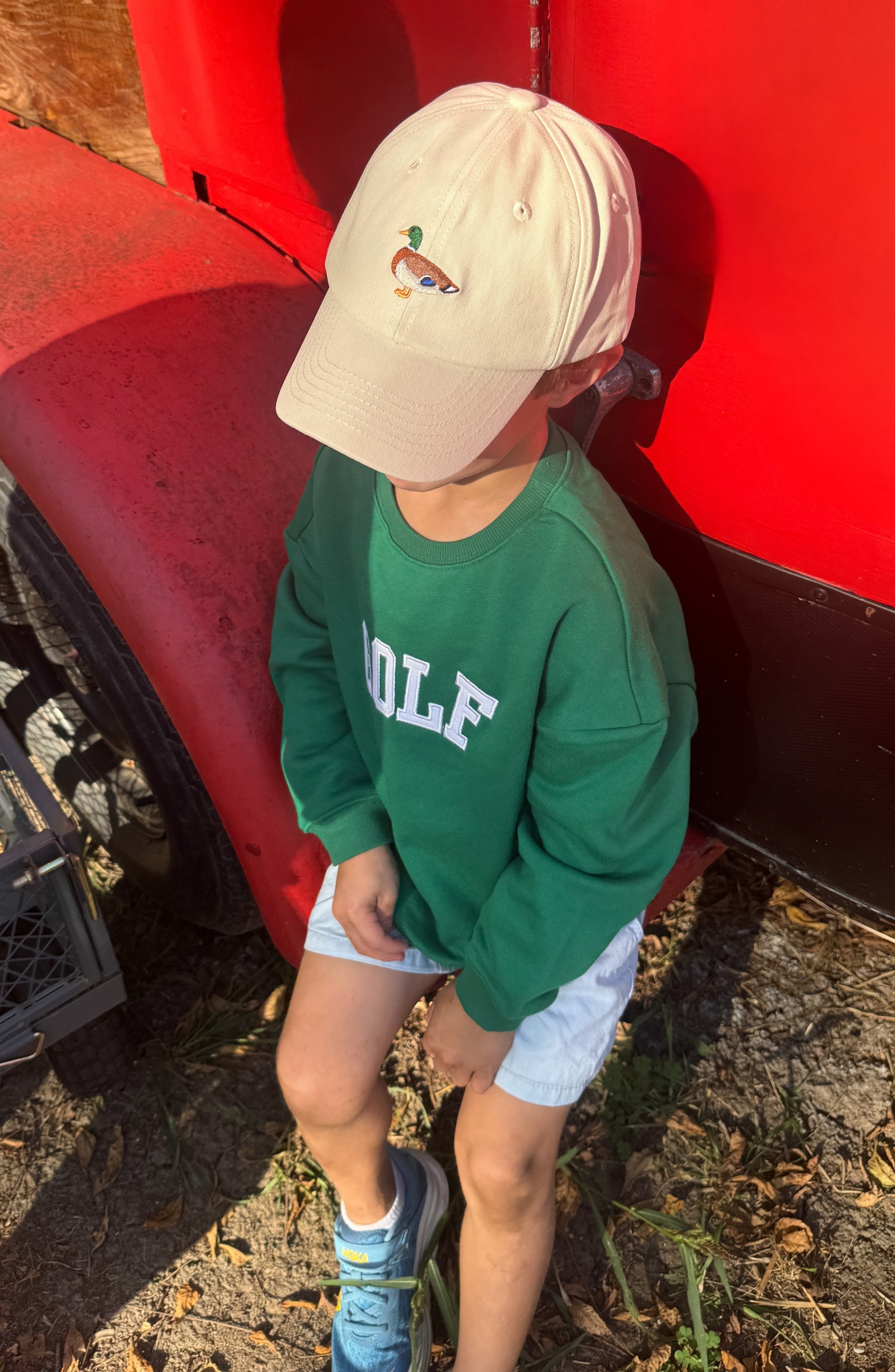 Khaki Mallard Baseball Hat (baby/toddler, Youth)