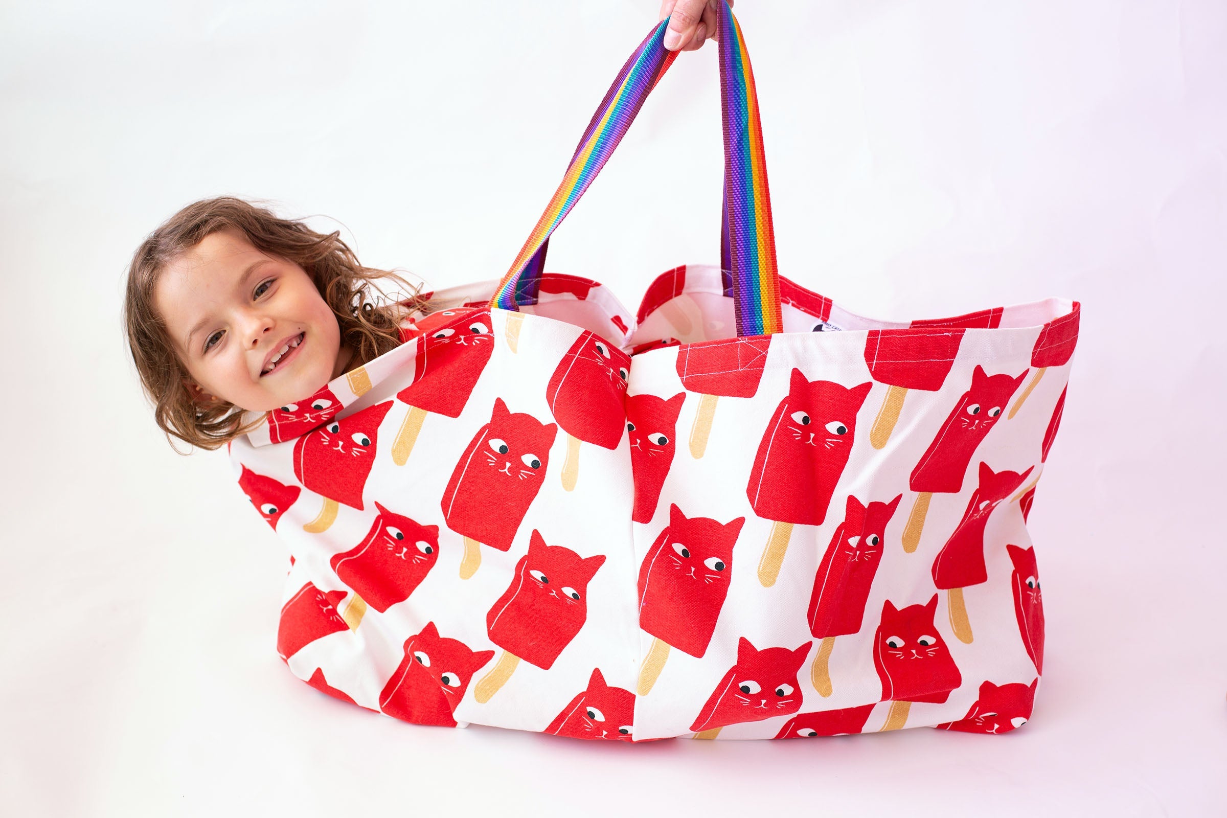 Biggest Catsicle Tote Bag Ever