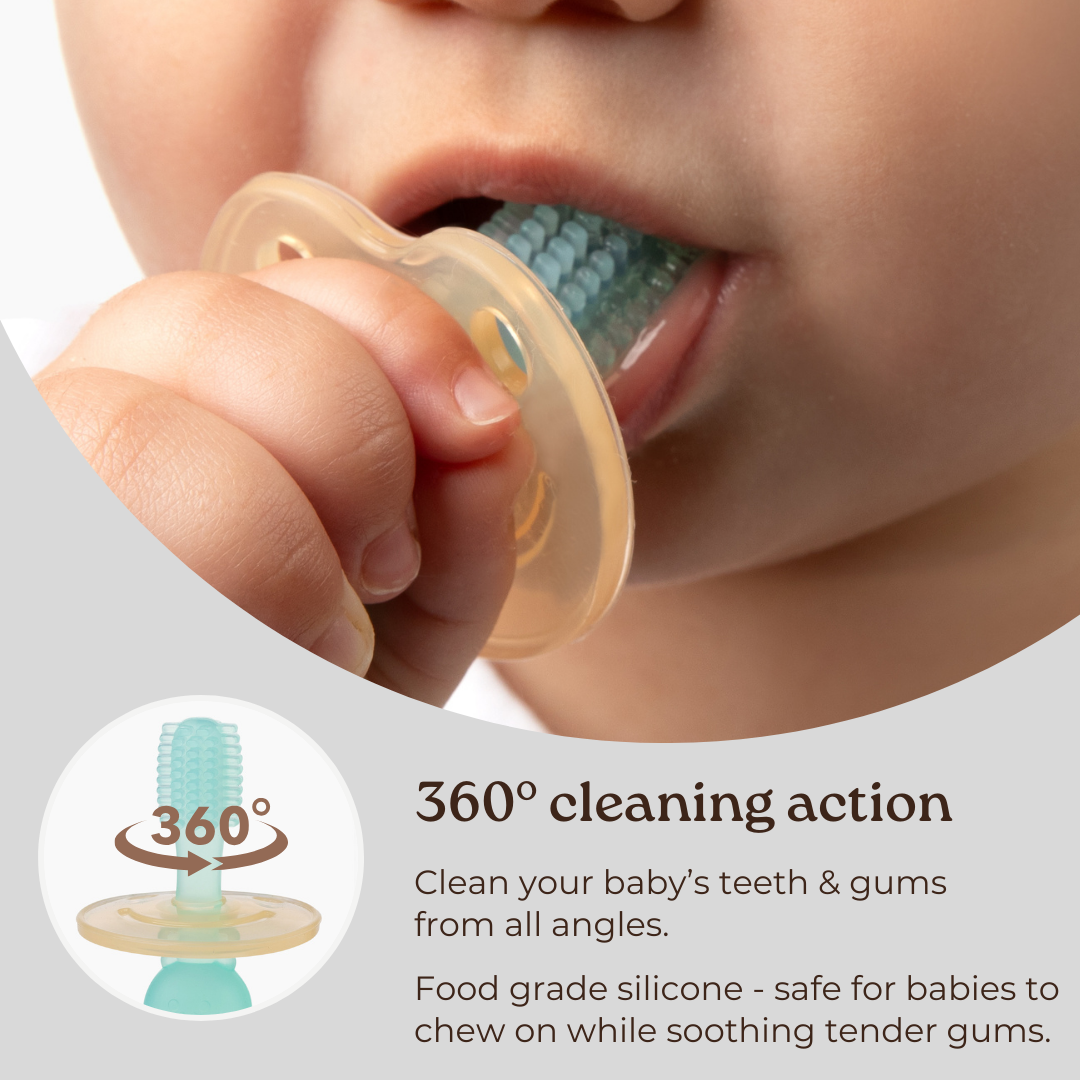 Haakaa 360° Silicone Toothbrush 1 Pk