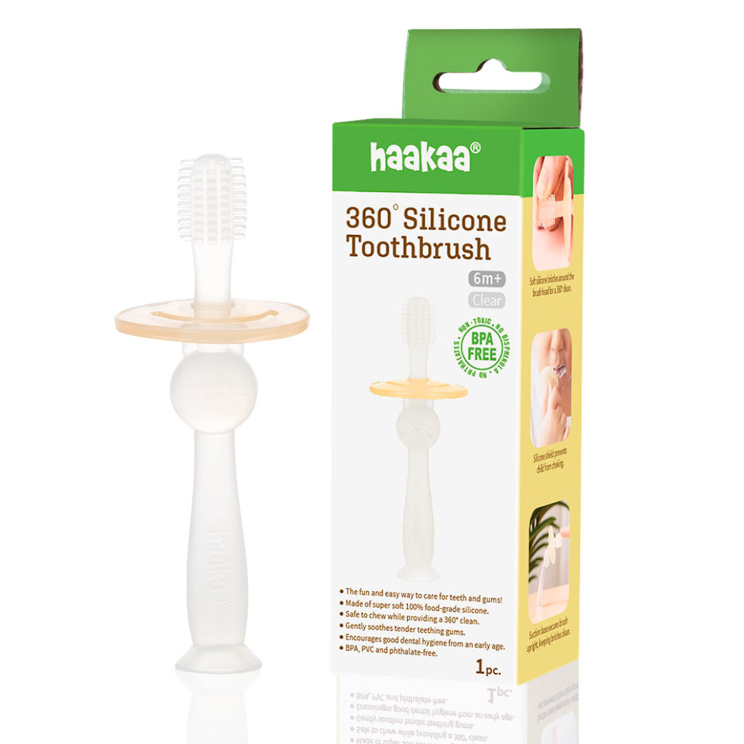 Haakaa 360° Silicone Toothbrush 1 Pk
