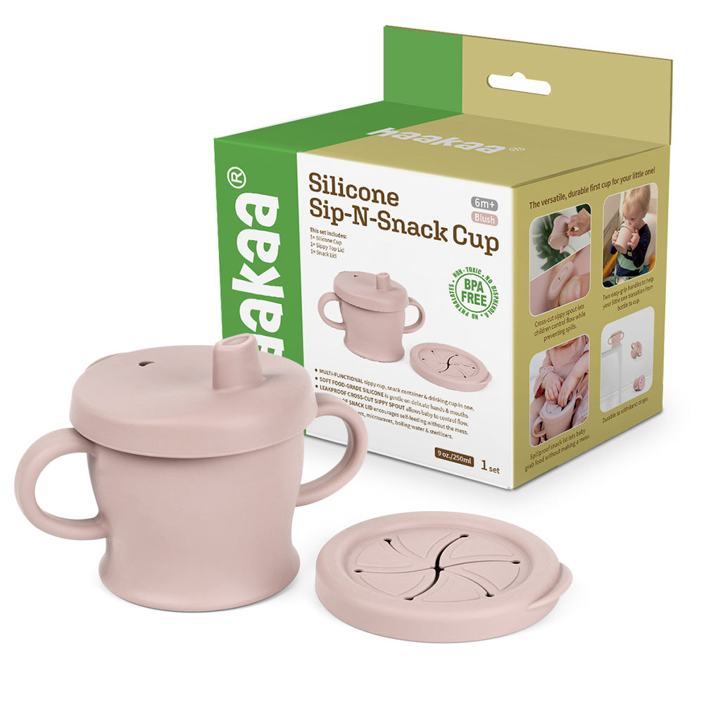 Haakaa Silicone Sip-n-snack Cup 8 Oz