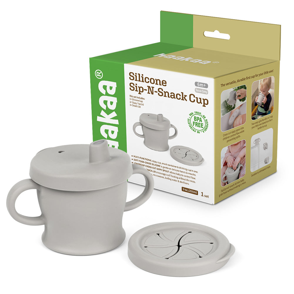 Haakaa Silicone Sip-n-snack Cup 8 Oz