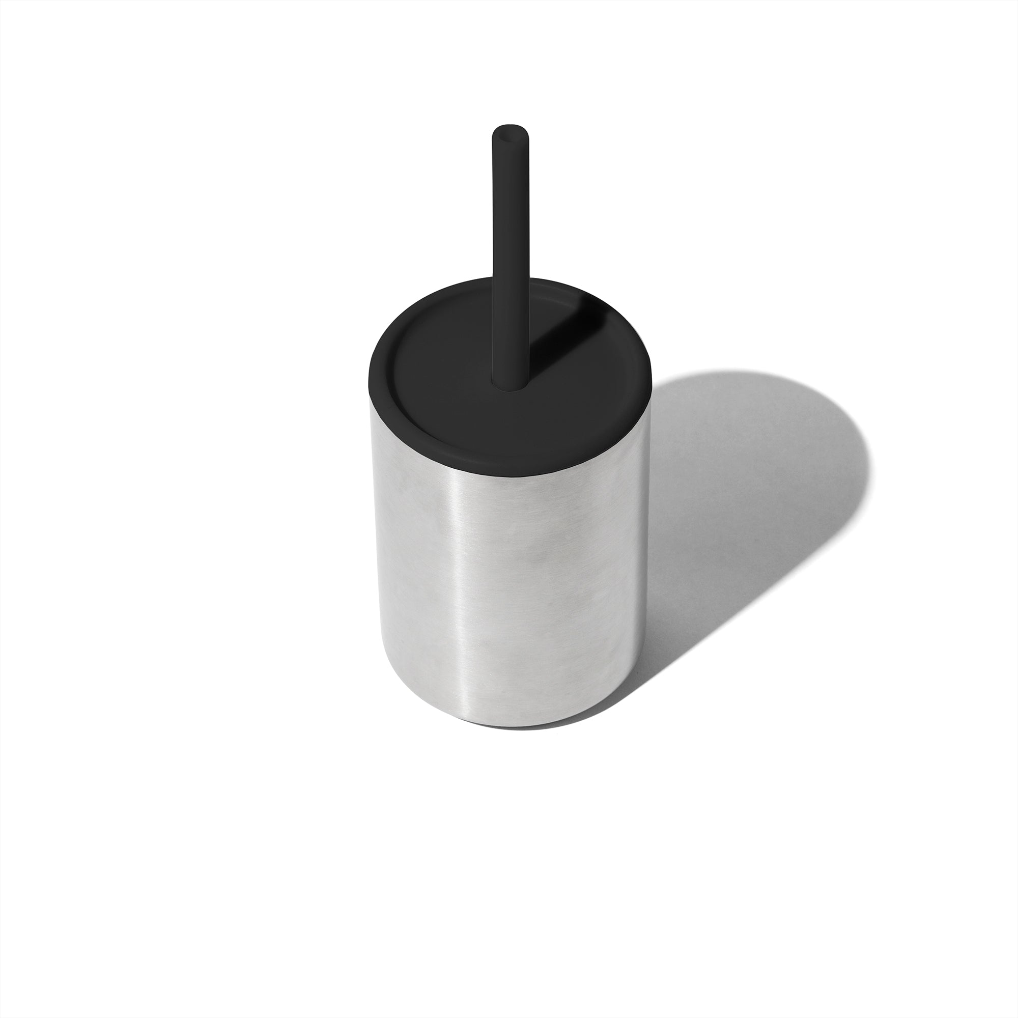 8 Oz. Avanchy Stainless Steel Baby Toddler Spill Proof Cup With Straw
