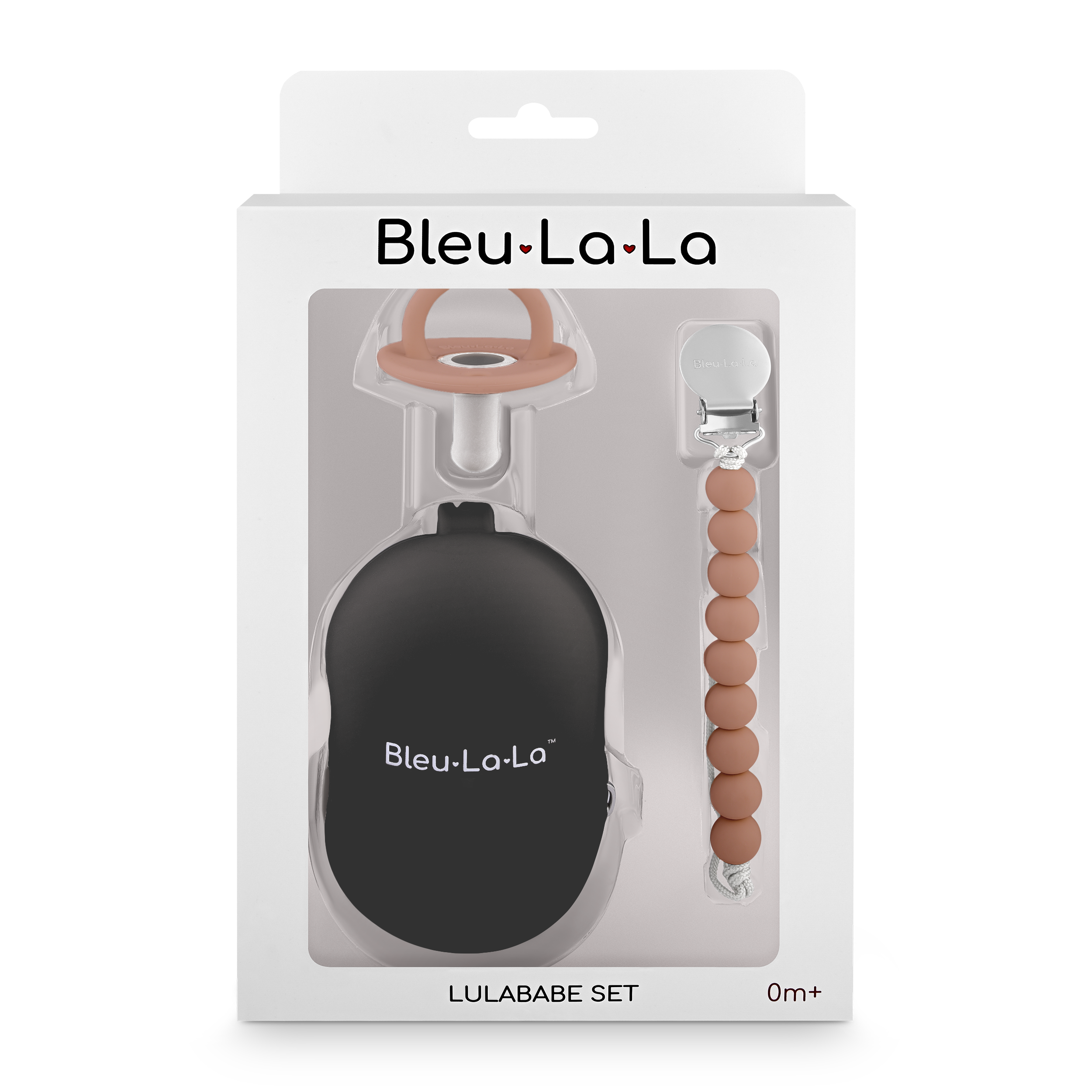 Gift Set - Lulababe Pacifier, Clip, And Case Gift Set By Bleu La La