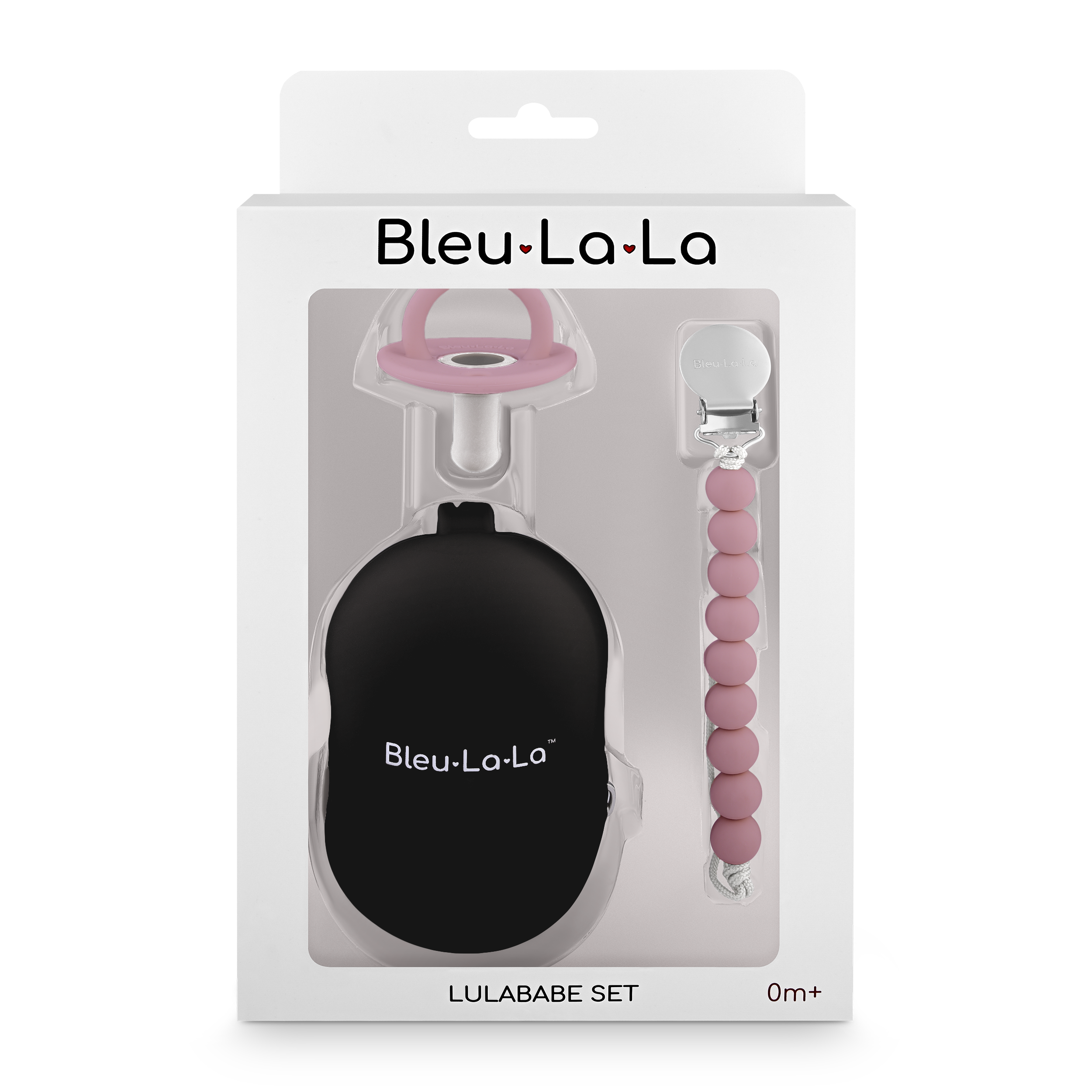 Gift Set - Lulababe Pacifier, Clip, And Case Gift Set