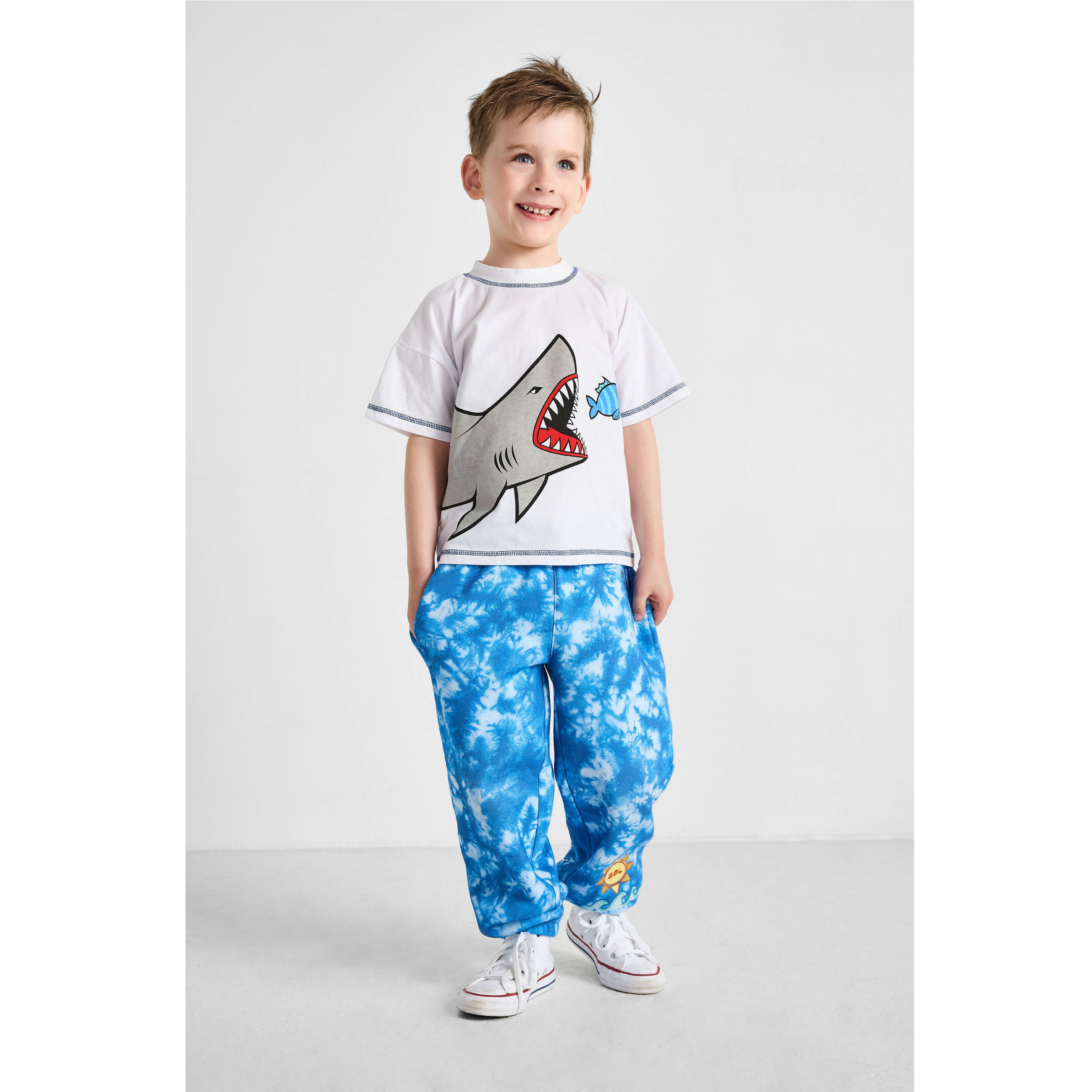 Ocean Tie-dye Joggers