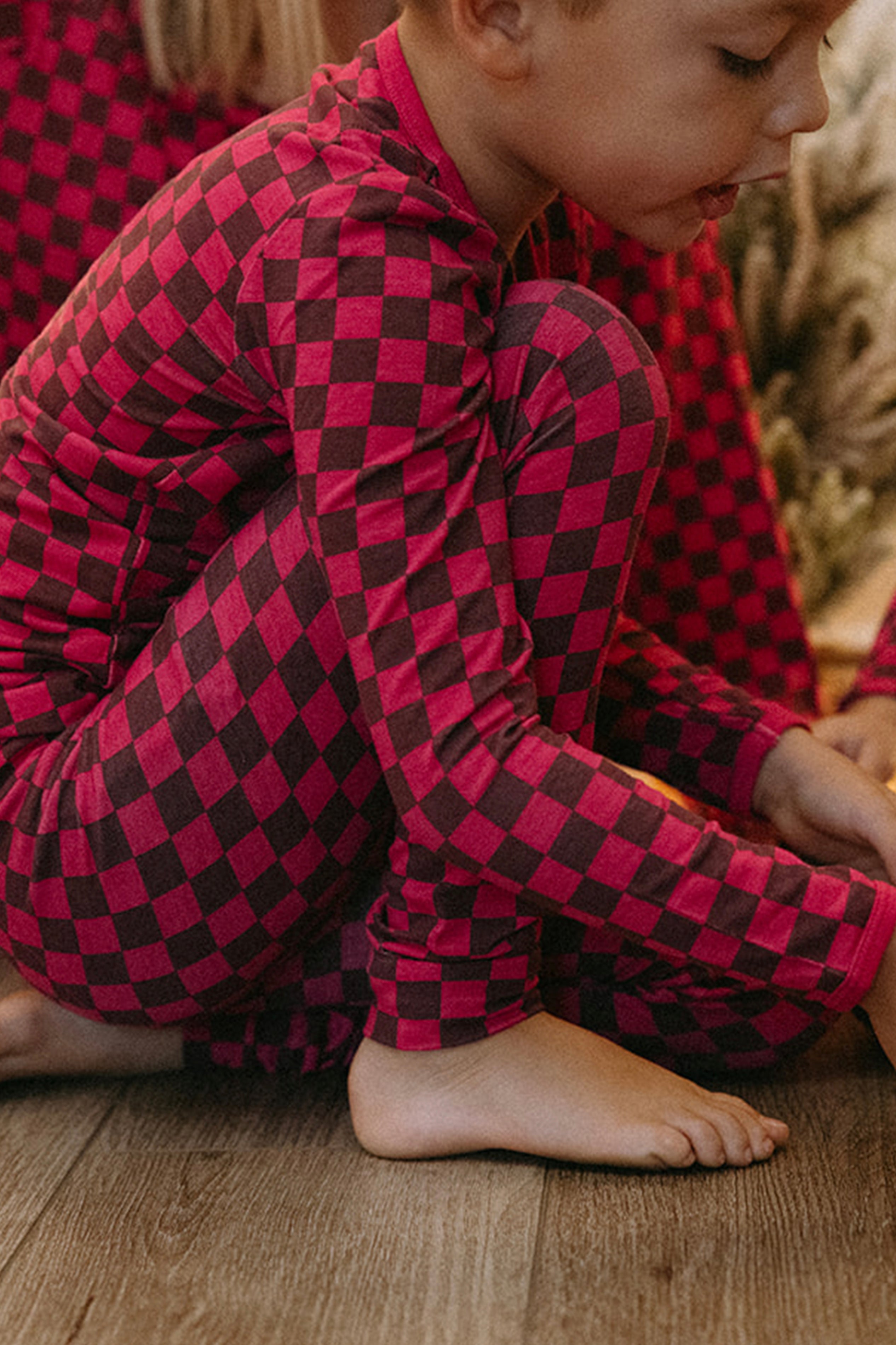 Long Sleeve Pajama Set - Clover X Bohemian Mama
