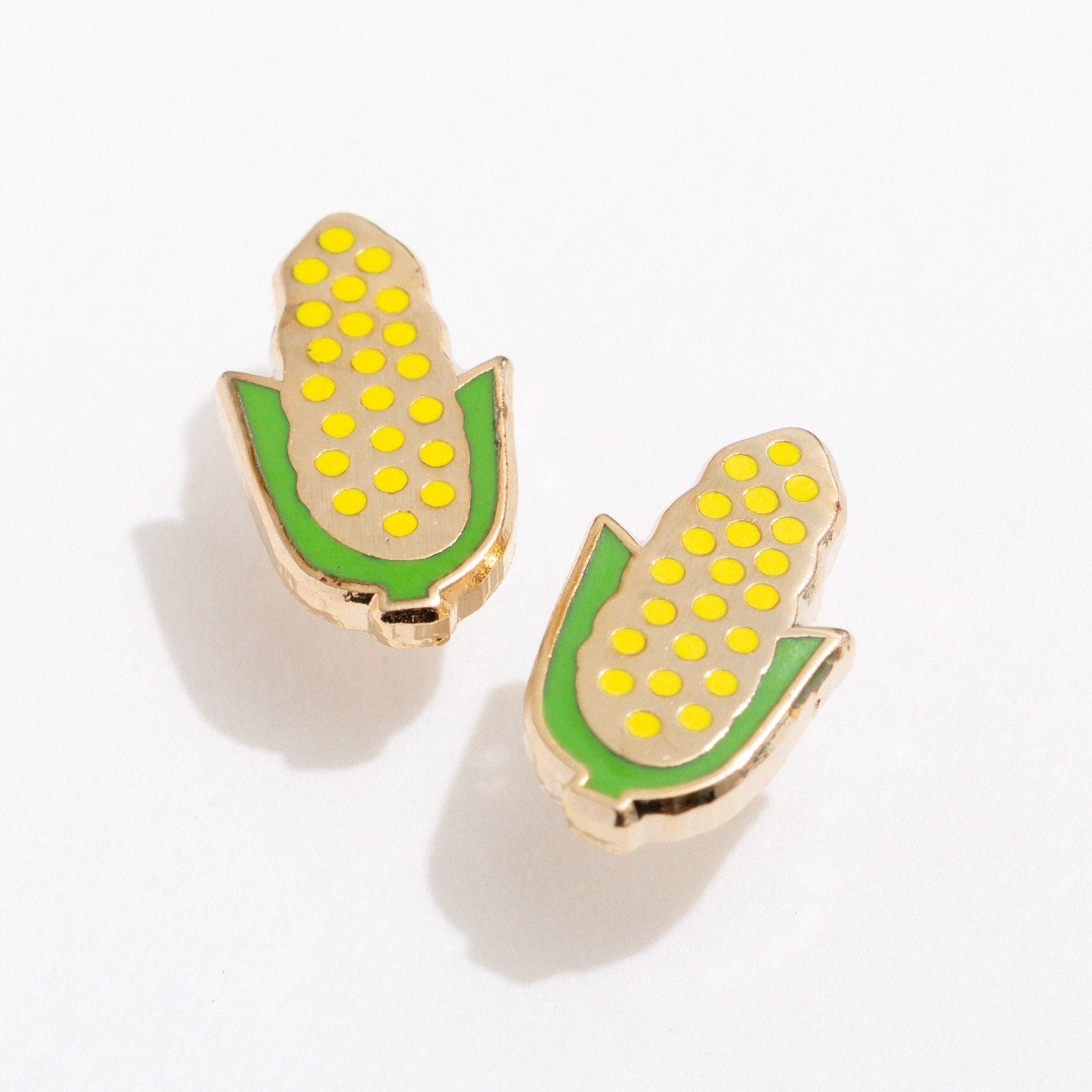 Corn On The Cob Stud Earrings