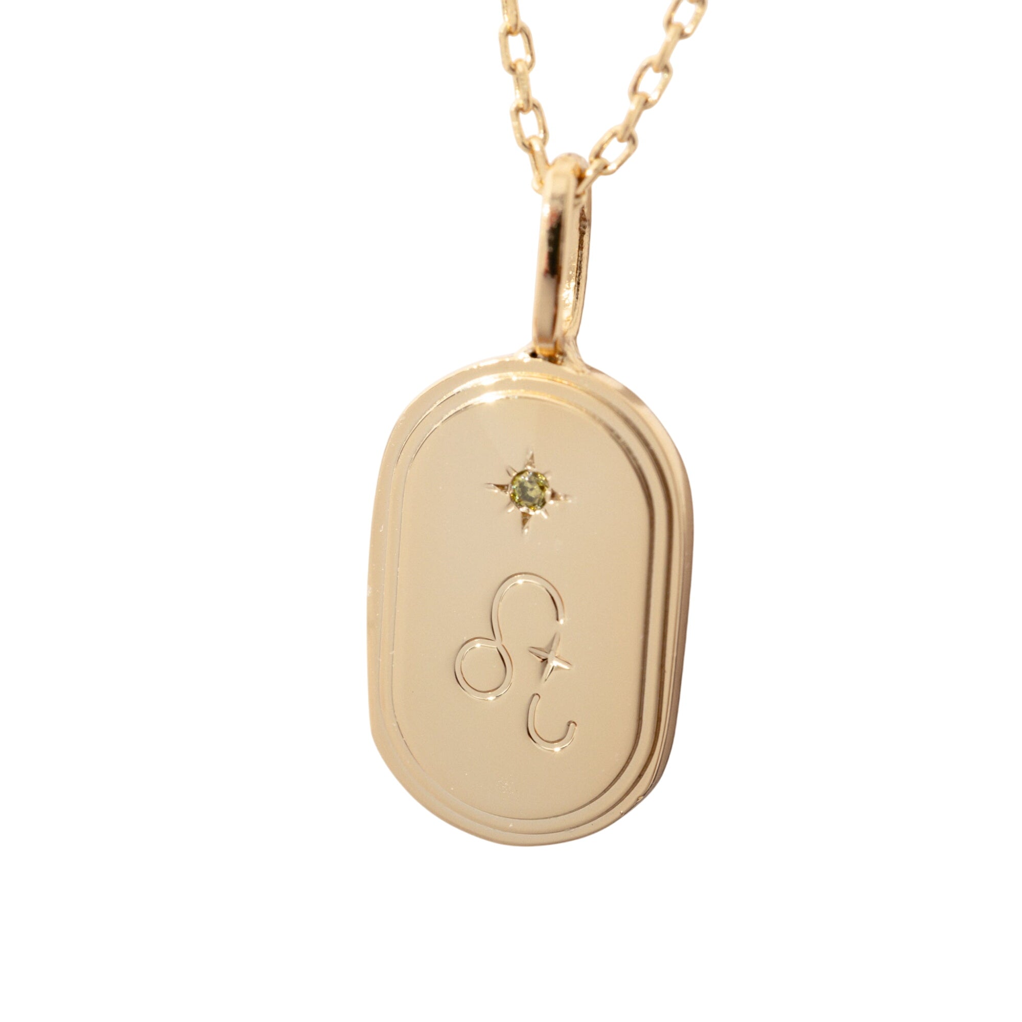 Zodiac Pendant Necklace