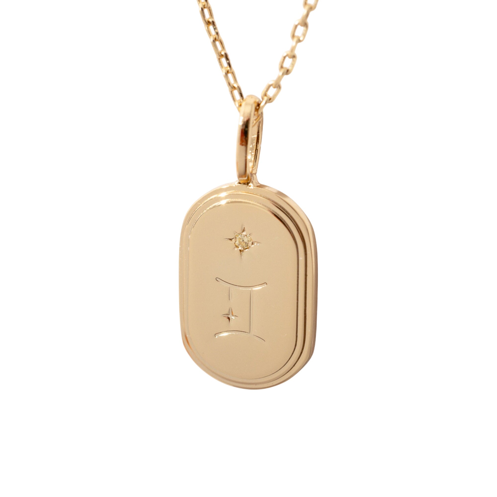 Zodiac Pendant Necklace