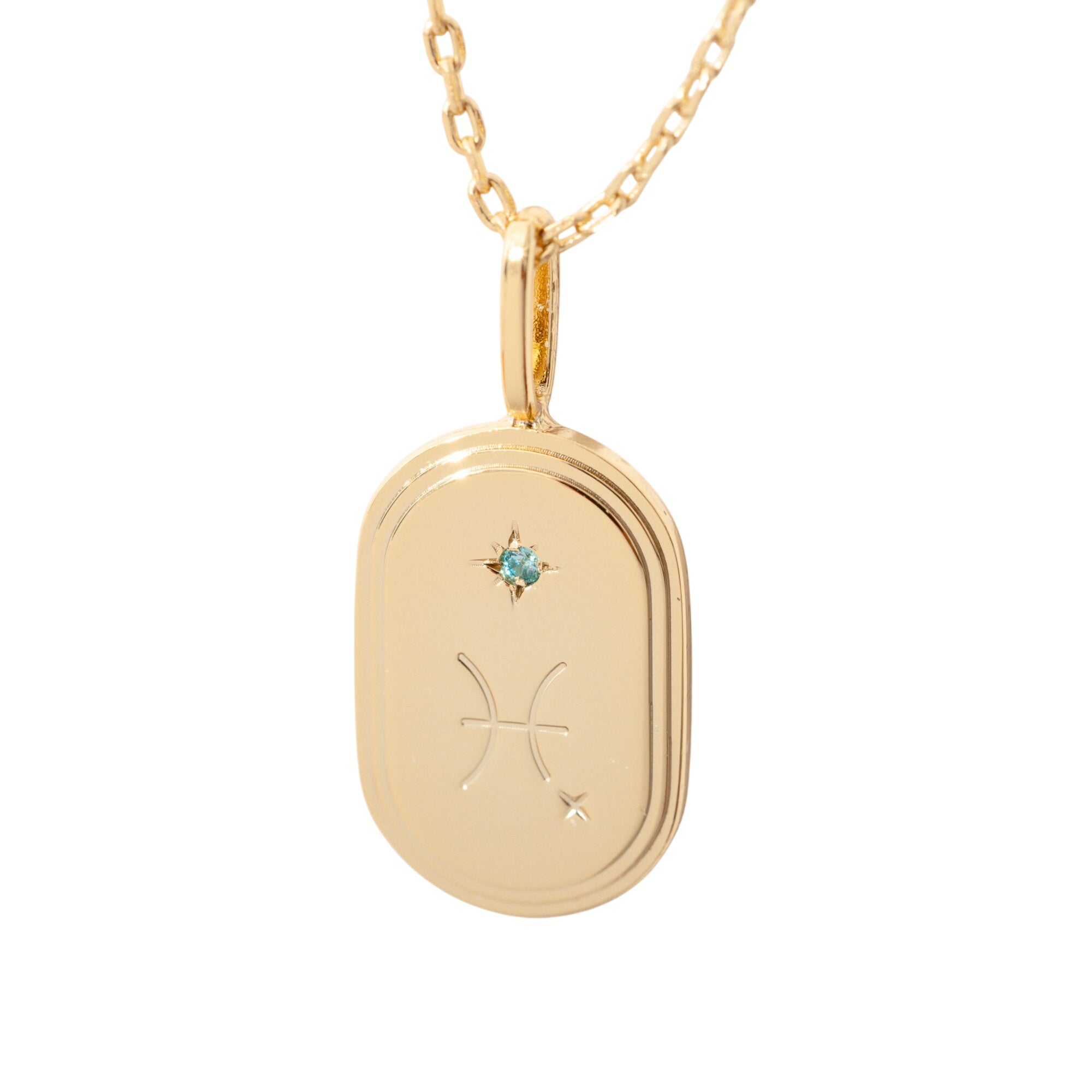 Zodiac Pendant Necklace