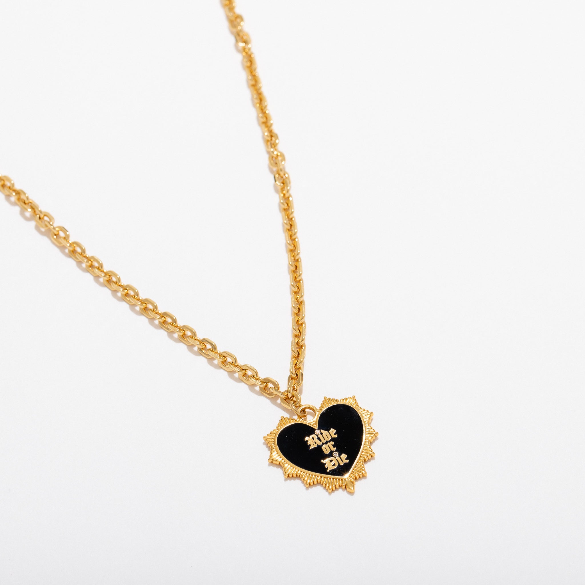 Ride Or Die Pendant Necklace