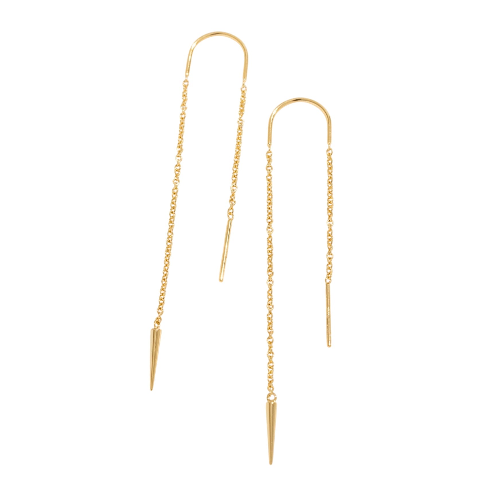 Spike Threader Earrings
