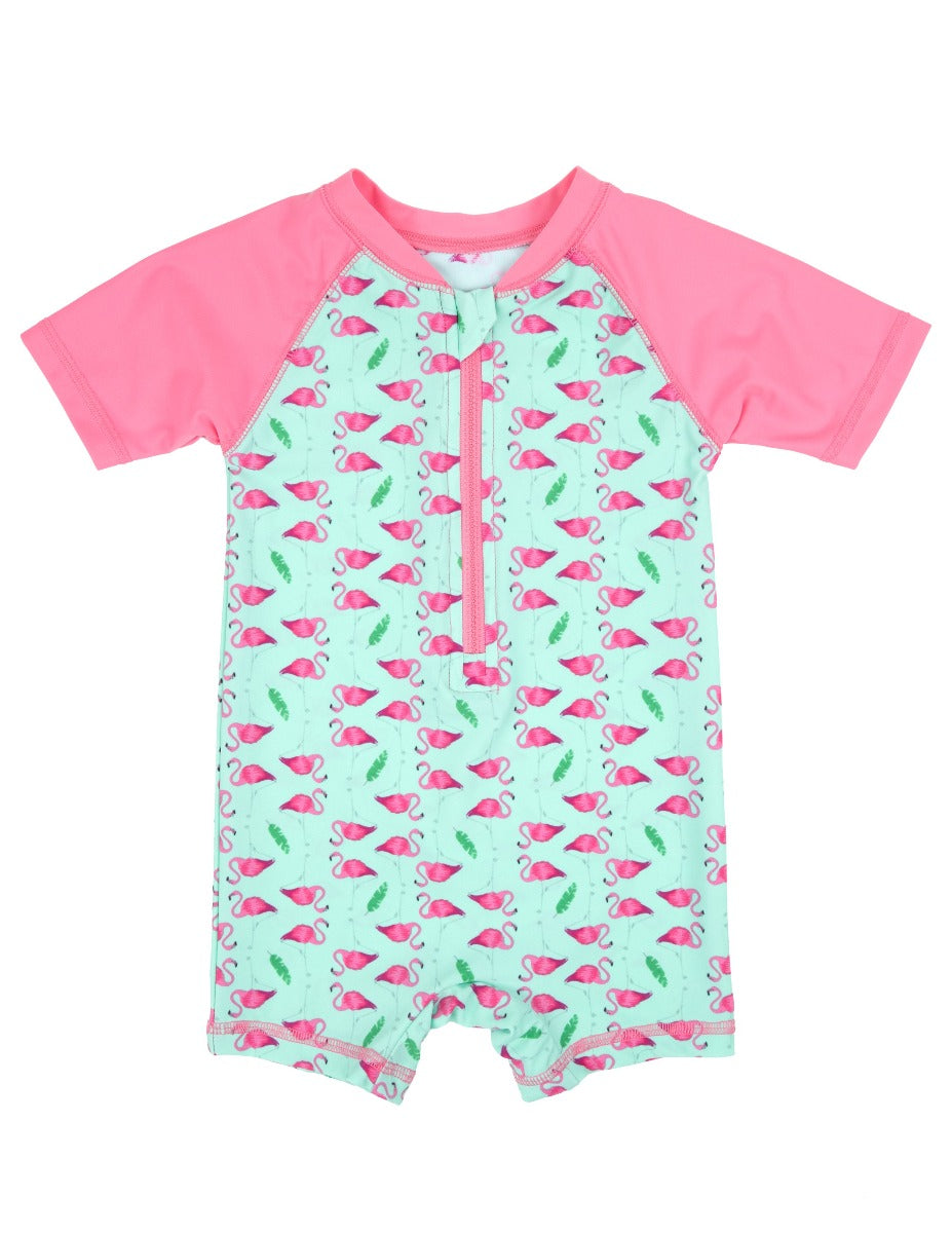 Baby One Piece Rash Guard Upf 50+