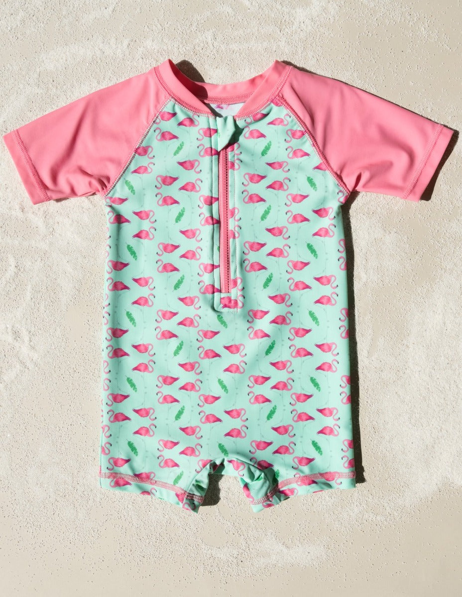 Baby One Piece Rash Guard Upf 50+
