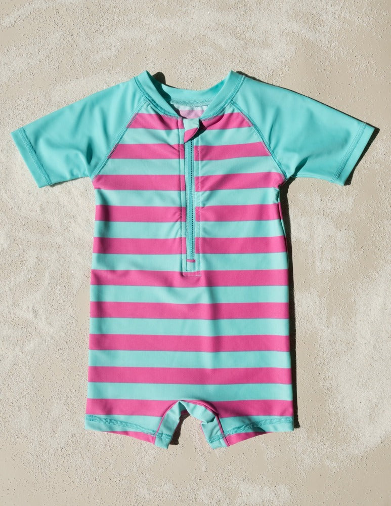 Baby One Piece Rash Guard Upf 50+