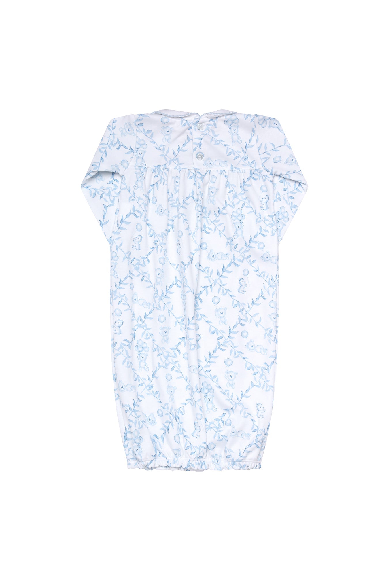 Blue Bears Trellace Baby Gown