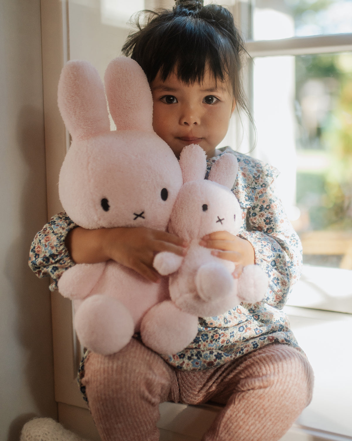 Plush Miffy Sitting Terry Light Pink 20"