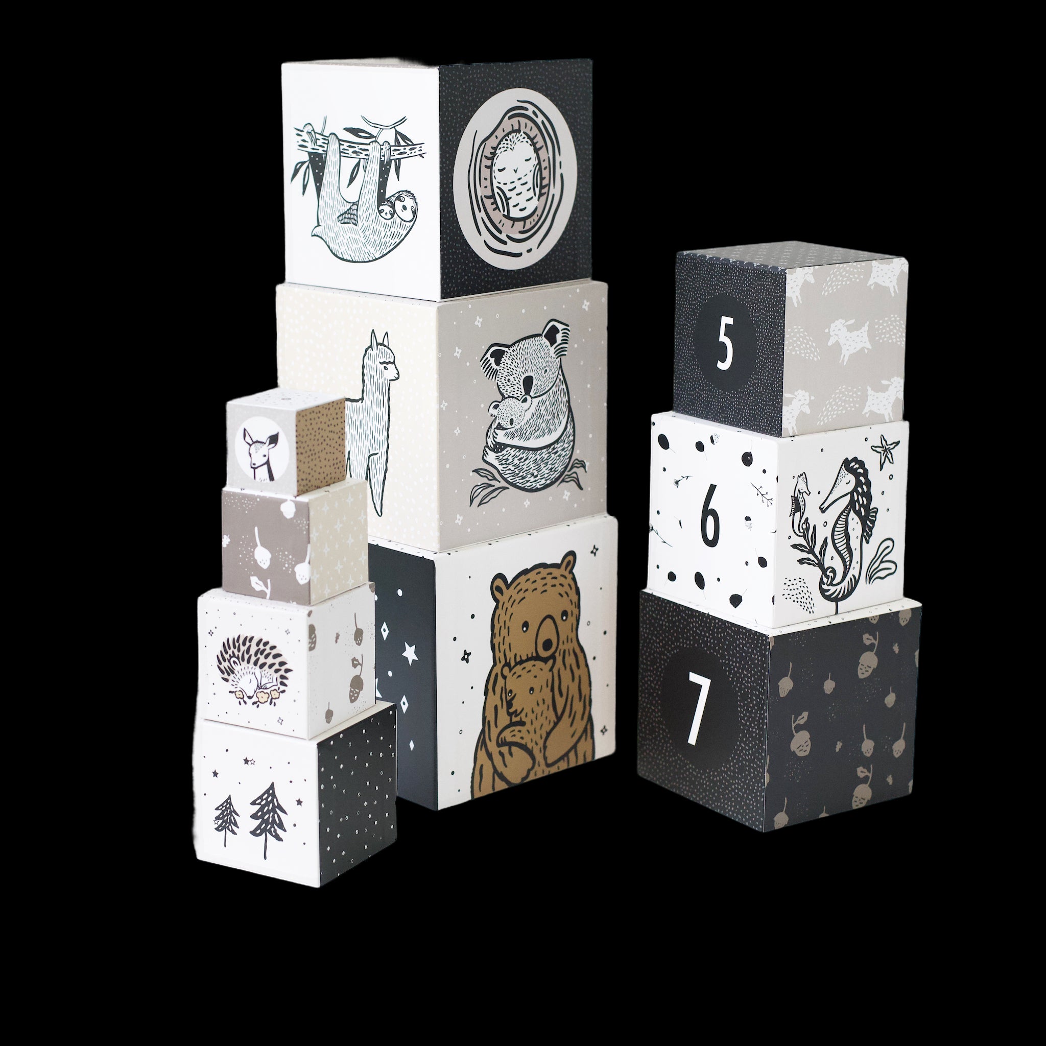 Nesting Blocks - Baby Animals