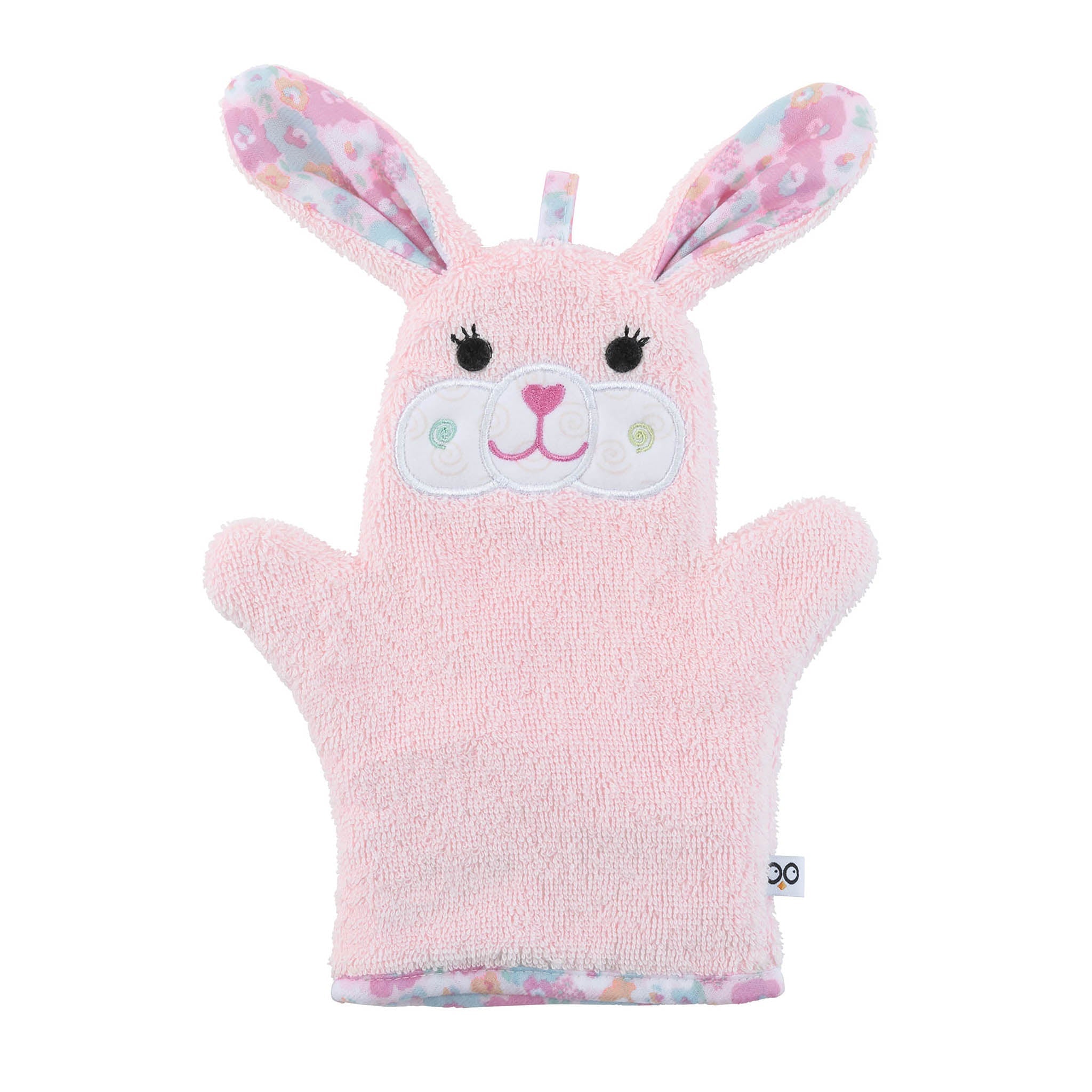 Baby Plush Terry Bath Mitt - Beatrice The Bunny