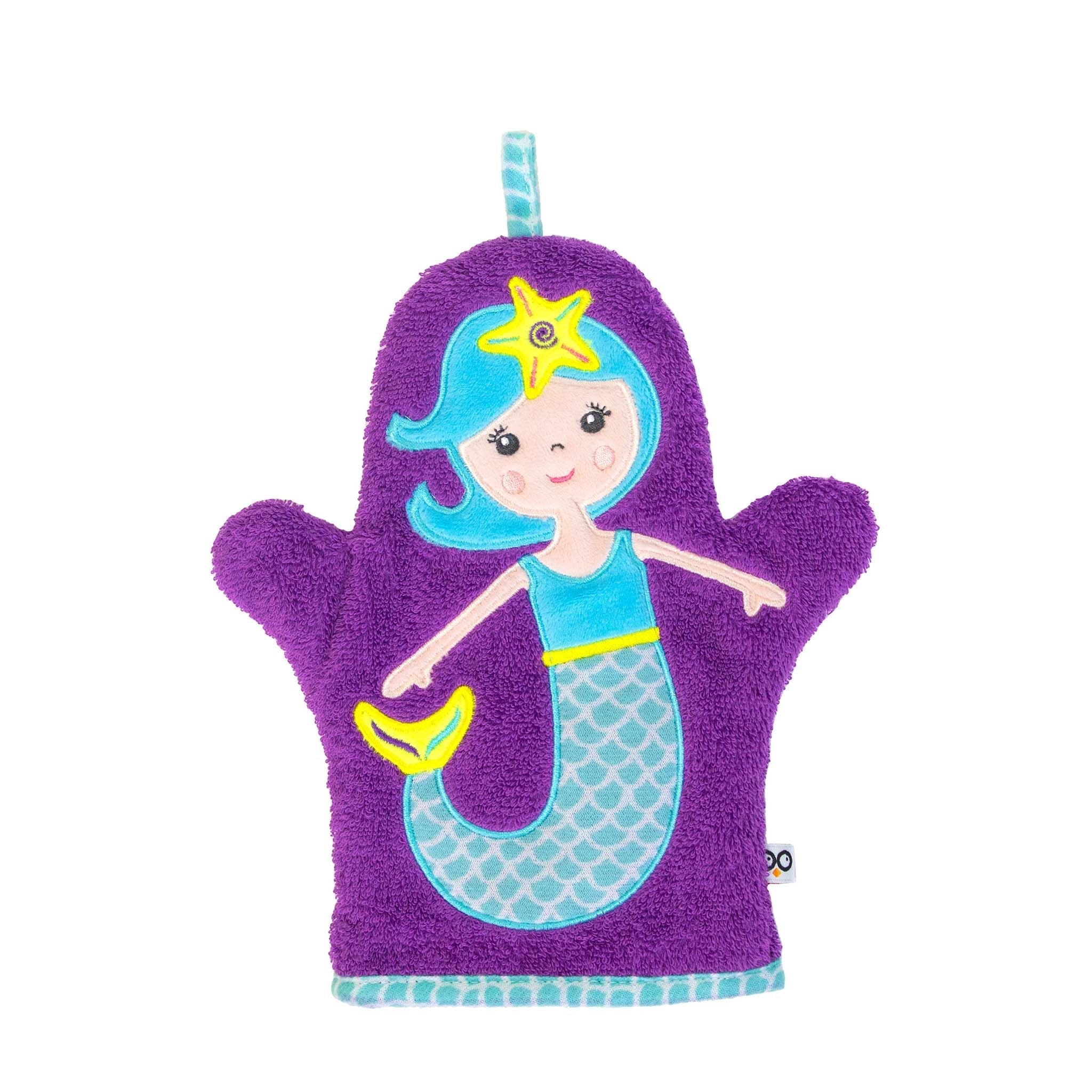Baby Plush Terry Bath Mitt - Maya The Mermaid