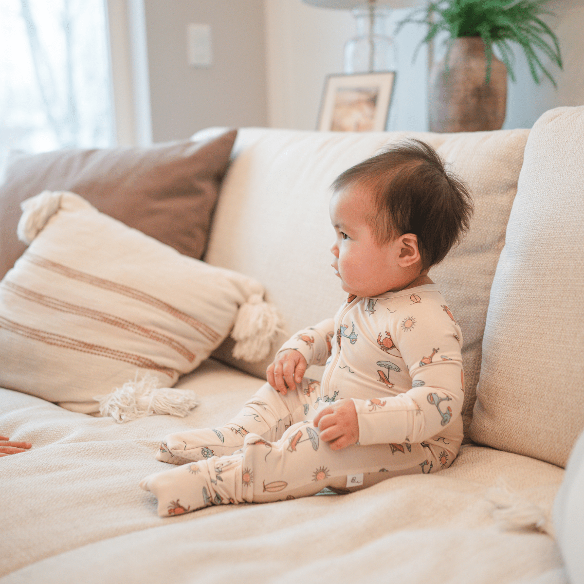 Bamboo 2-way Convertible Zip Romper