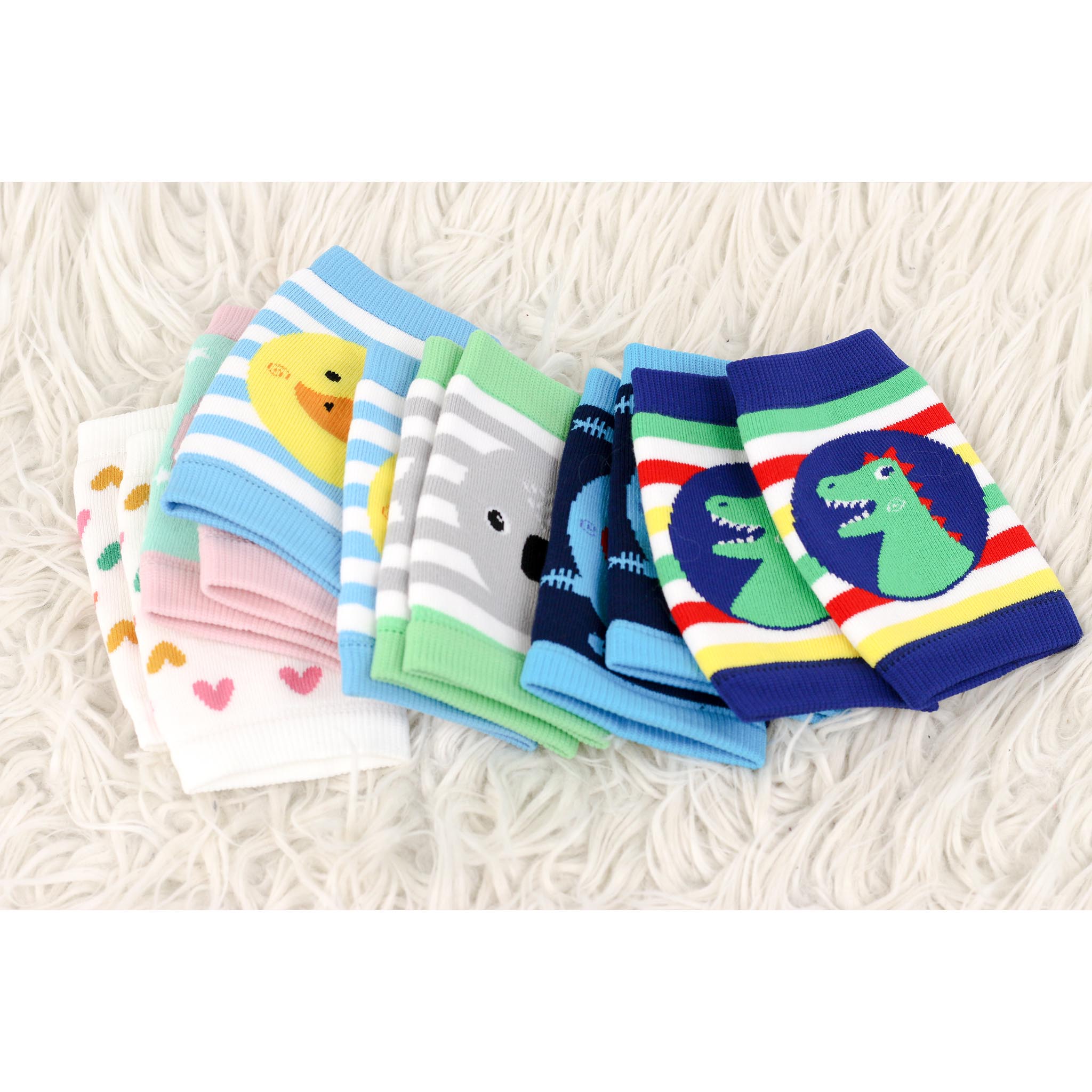 Baby Crawler Knee Pads (2 Pk) - Alicorn & Fawn