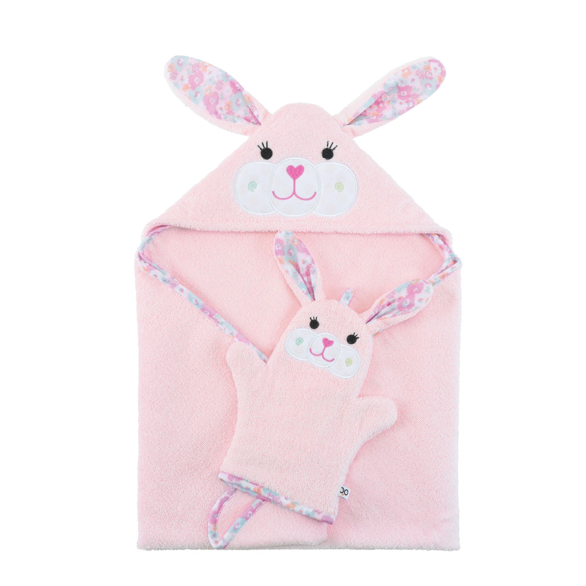 Baby Plush Terry Bath Mitt - Beatrice The Bunny