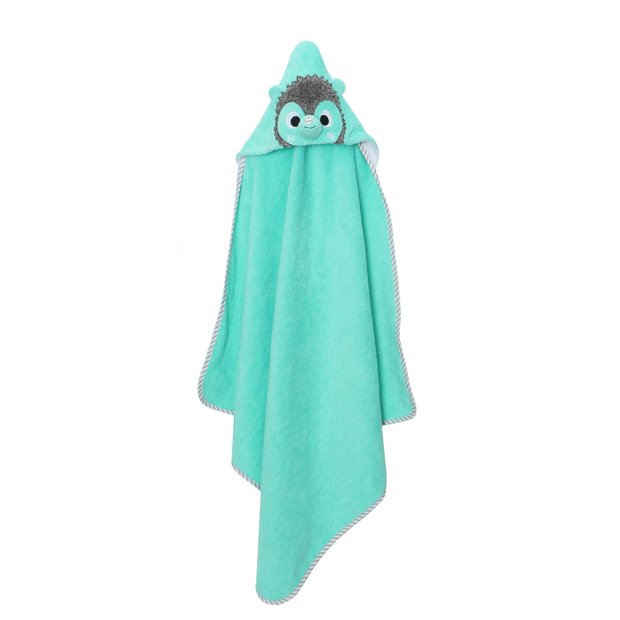 Baby Plush Terry Hooded Bath Towel - Harriet The Hedgehog