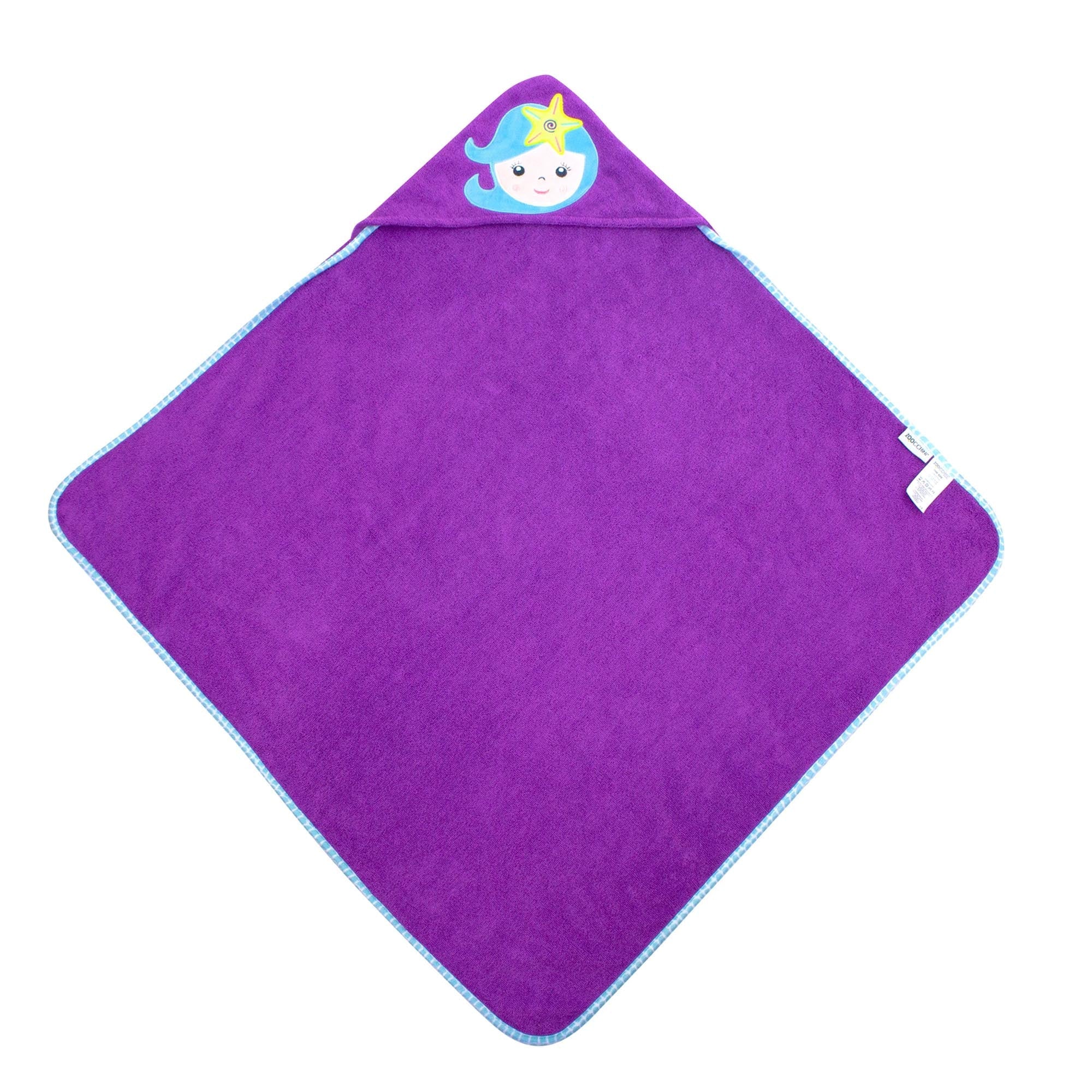 Baby Plush Terry Hooded Bath Towel - Maya The Mermaid