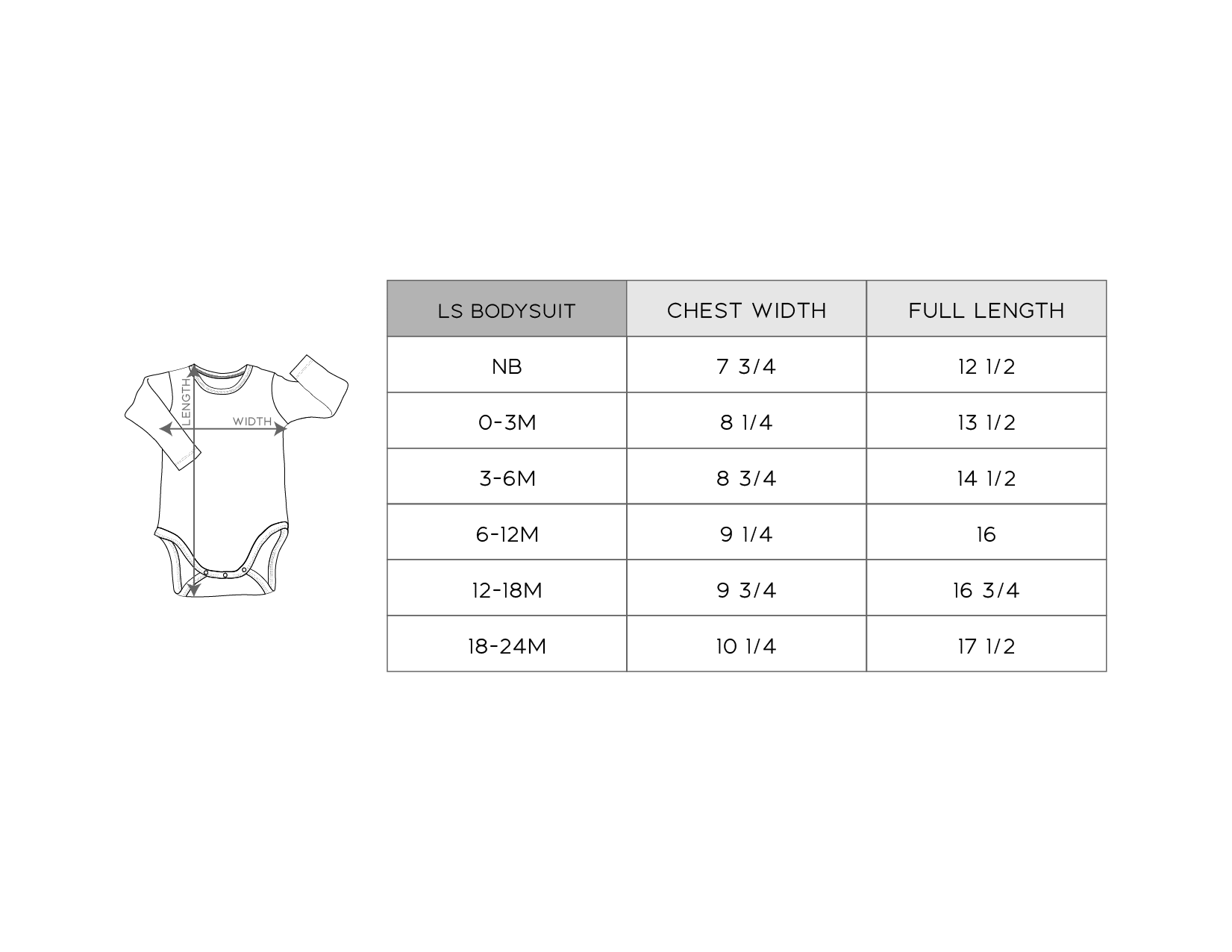 Baby Boy Long Sleeve Bodysuit