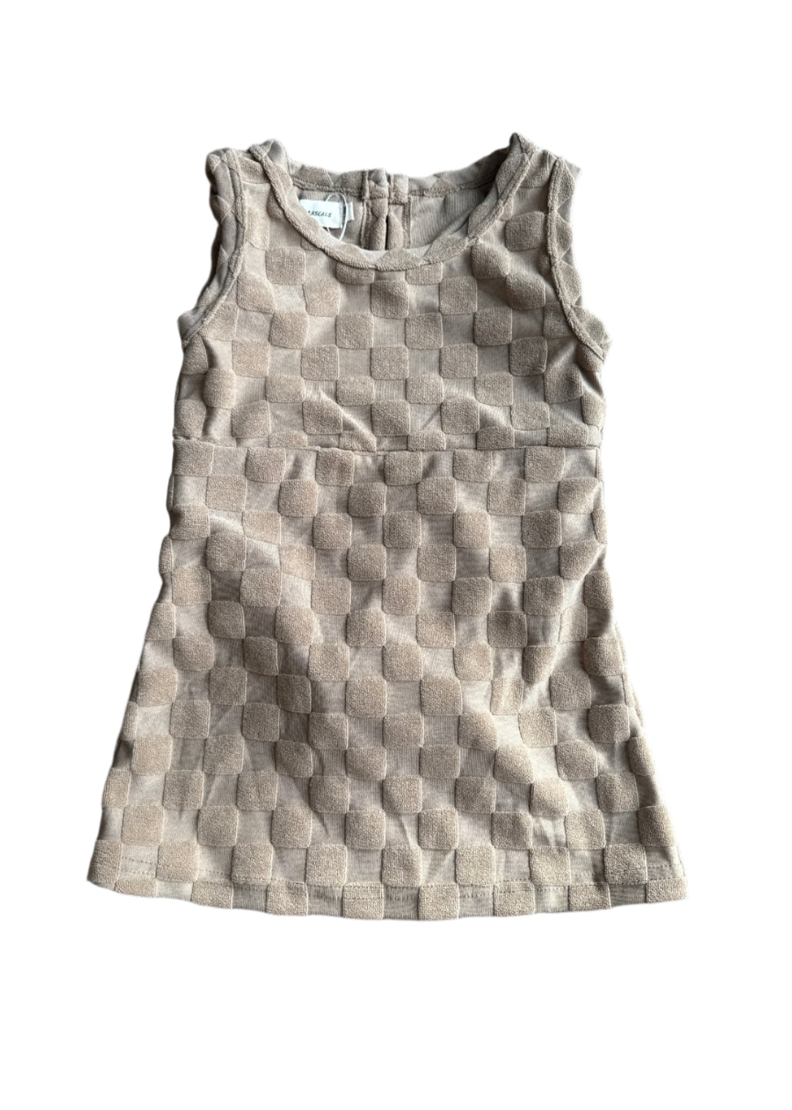 Valentina Baby Checkered Dress | Matching Sibling Outfits