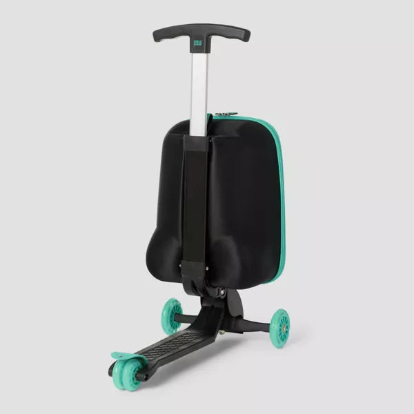 Green Kids Scooter Suitcase