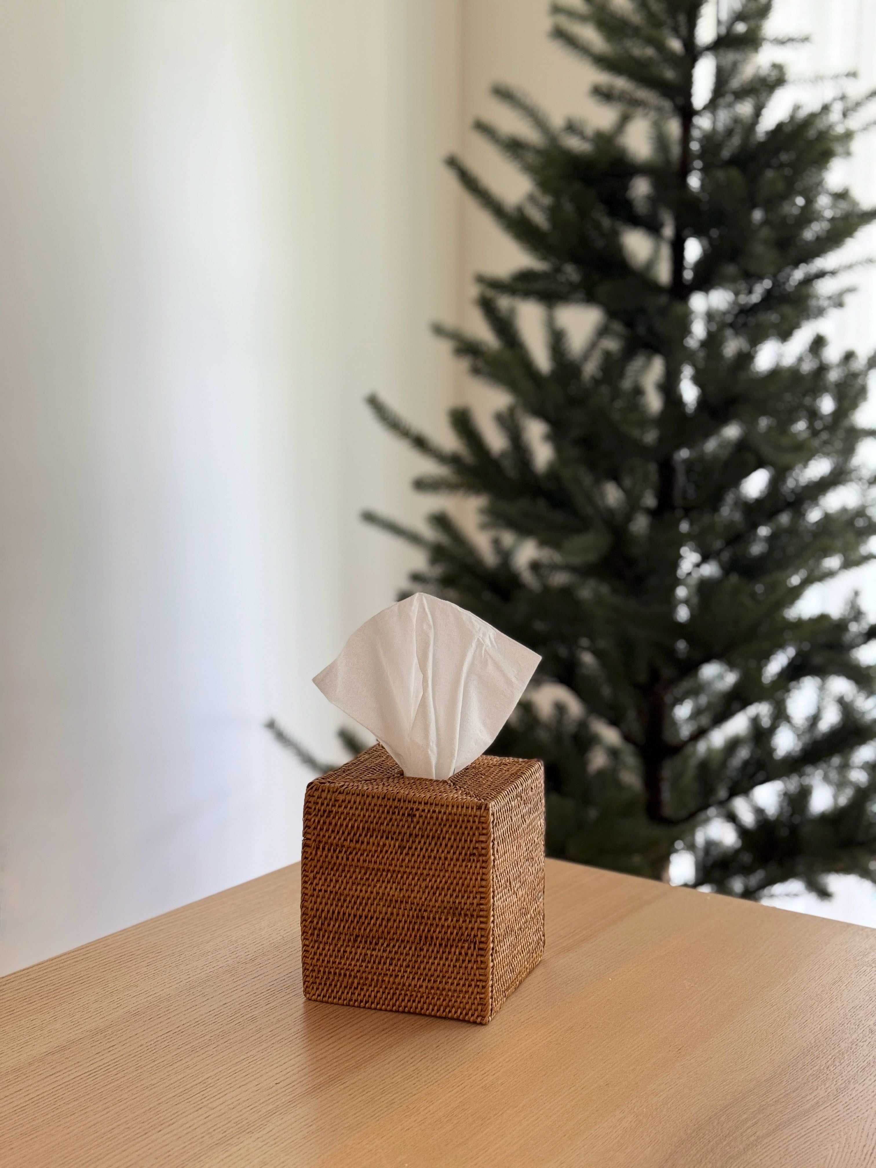 Bali Rattan Tissue Cover