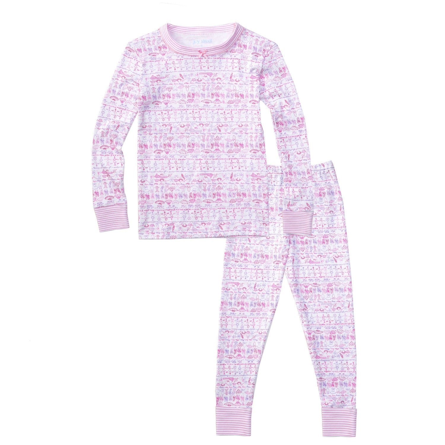 Ballet Two Piece Kids Pajamas