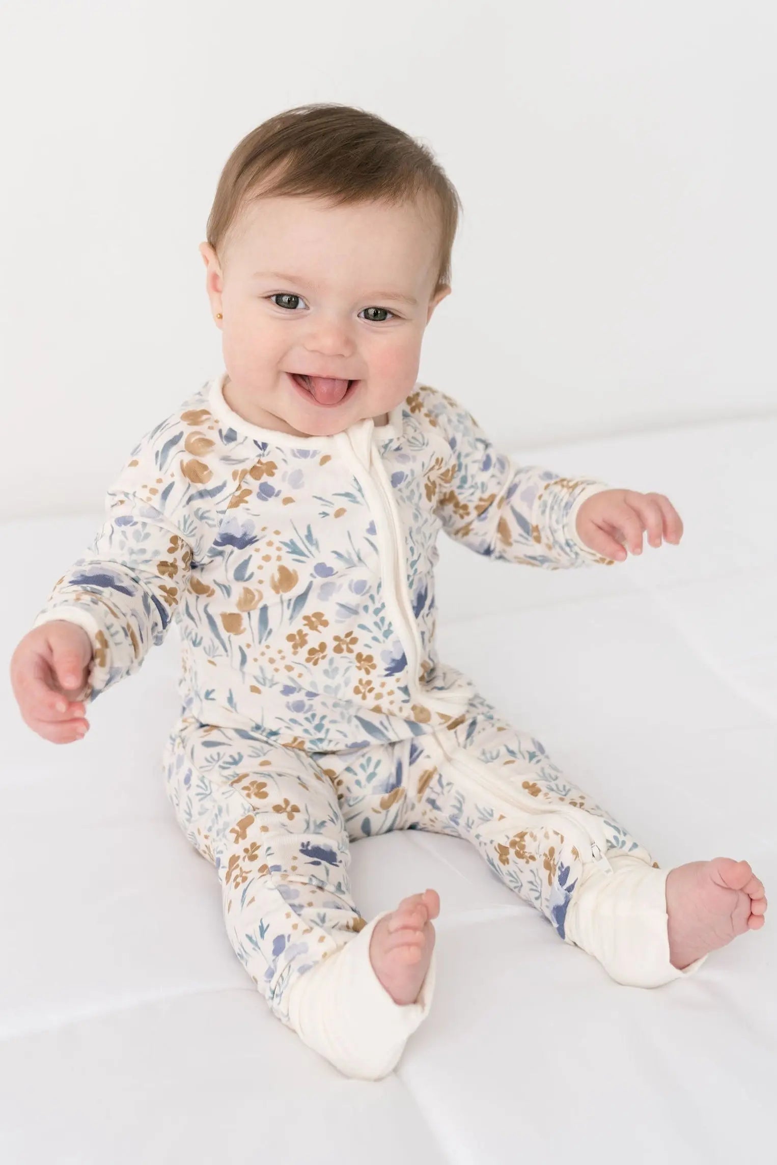 Bamboo Baby Clothes, Baby Bamboo Pajamas, Baby Shorts - Newborn To 24 Months