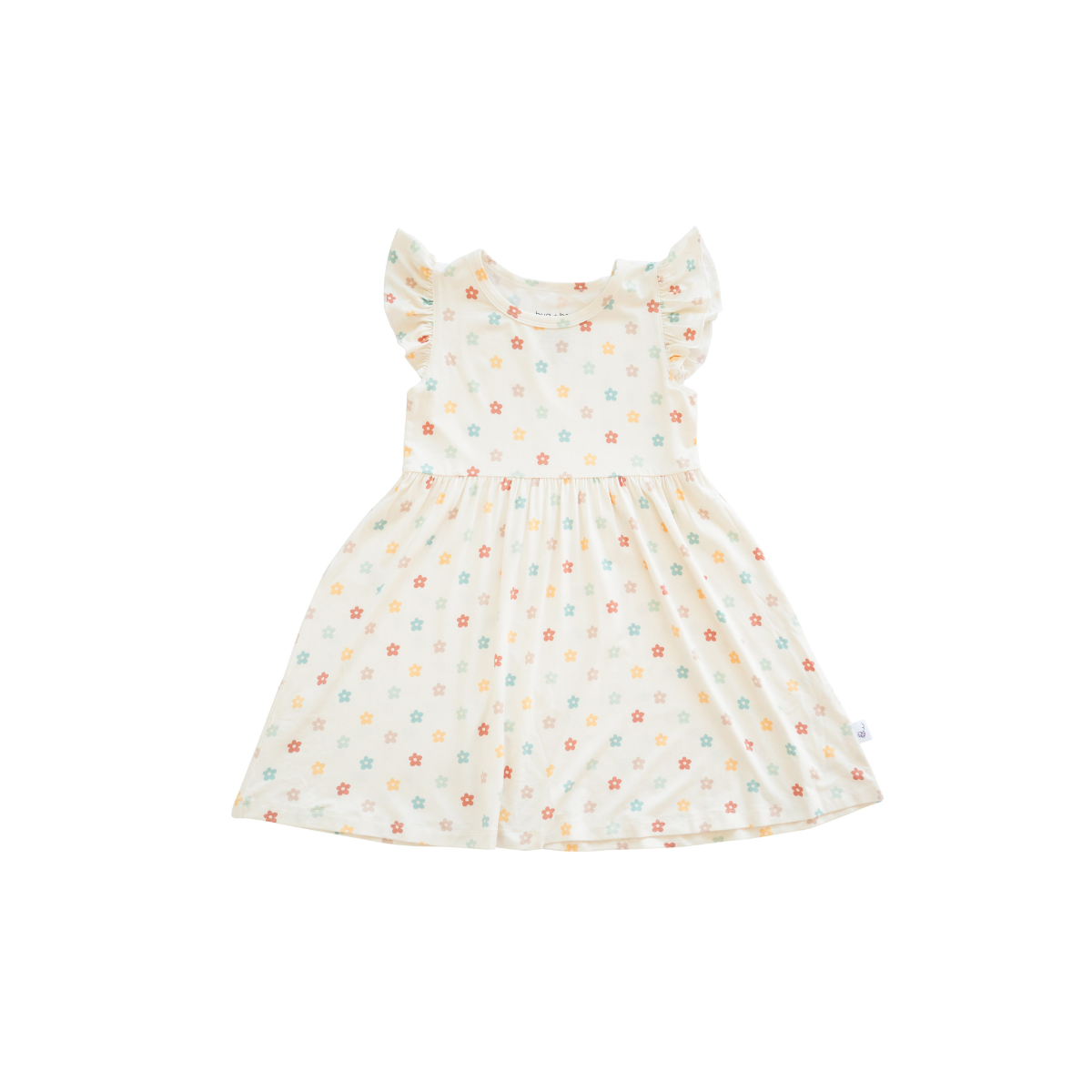 Bamboo Short Sleeve Twirl Dress