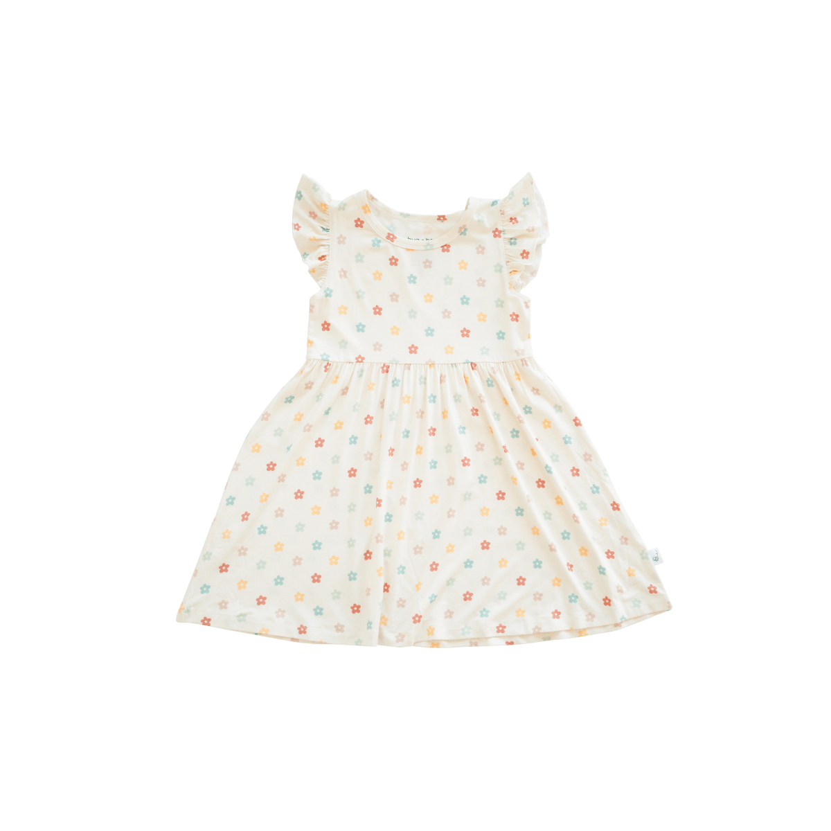 Bamboo Short Sleeve Twirl Dress